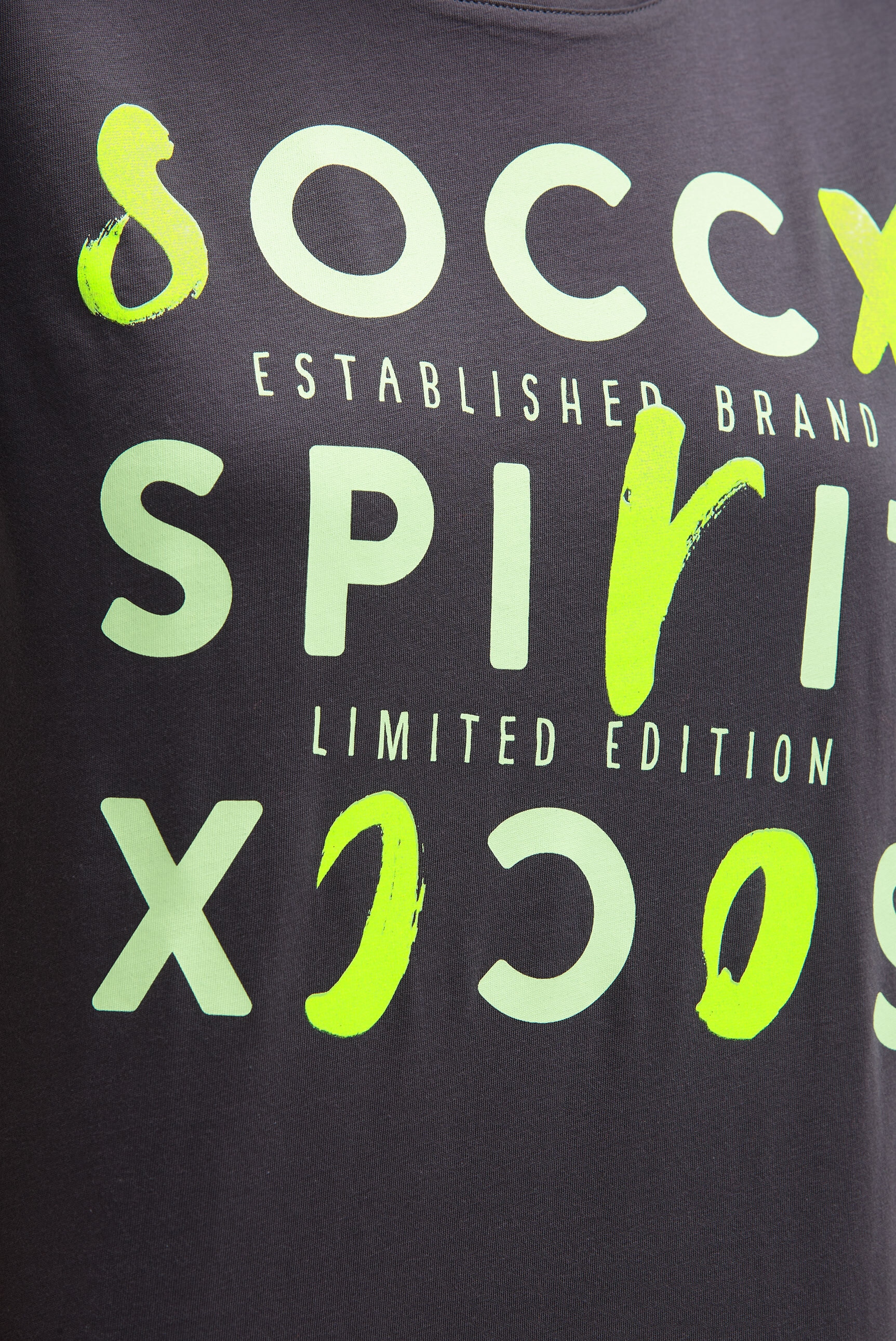 SOCCX Rundhalsshirt aus Baumwolle