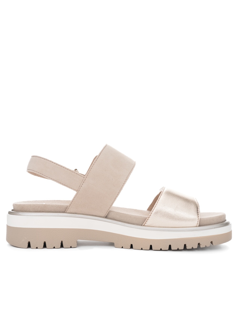 Ara Plateausandaletten »MALAGA«, Plateausandale, Klettschuh in Bequemweite G (= weit)