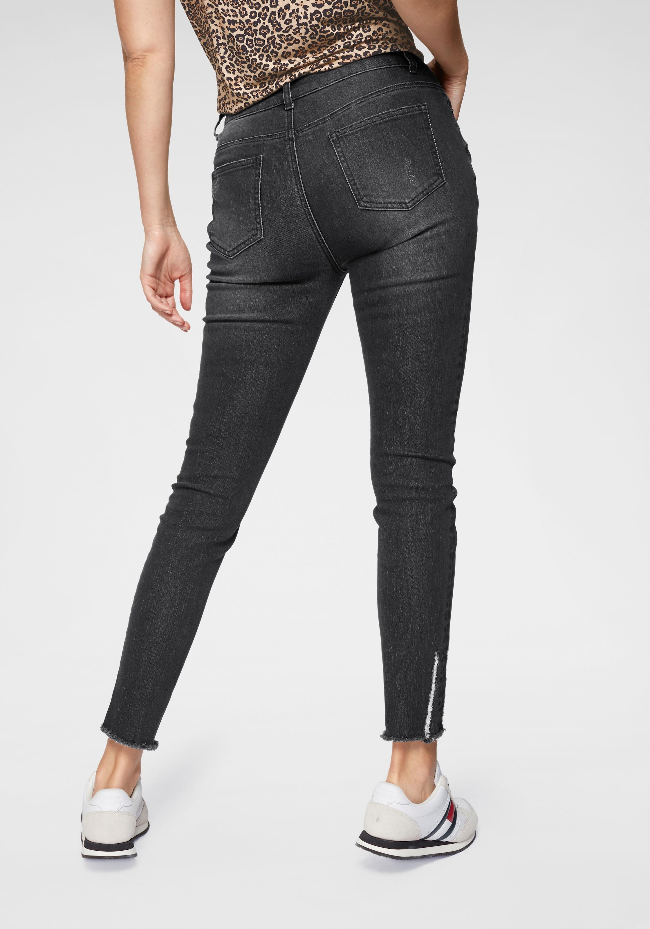 Aniston CASUAL Skinny-fit-Jeans, mit Destroyed-Effekt günstig online kaufen