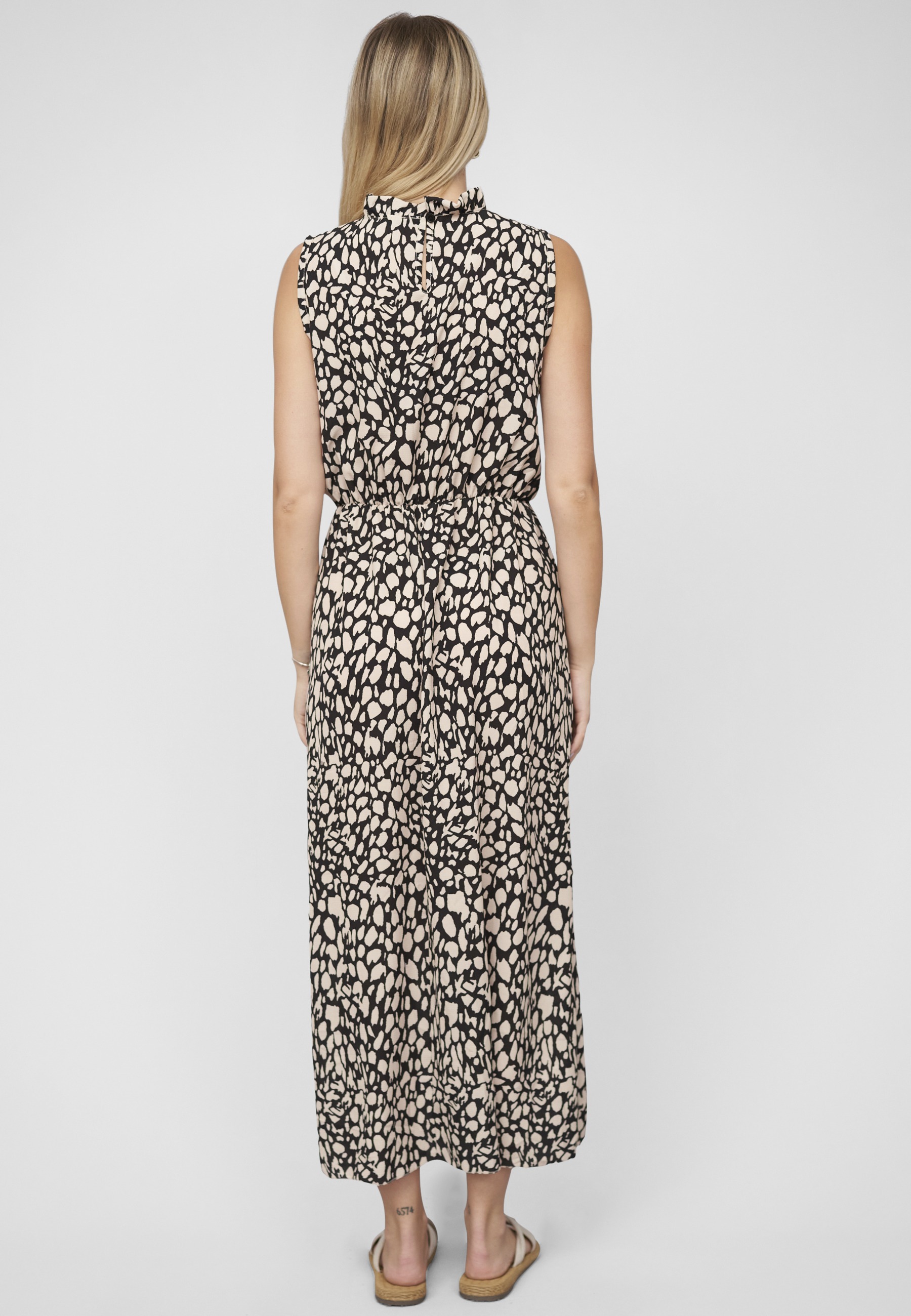 CLOUD 5IVE Shirtkleid »CLOUD 5IVE Maxi Dress with aop animal print« 1 Stk. tlg.