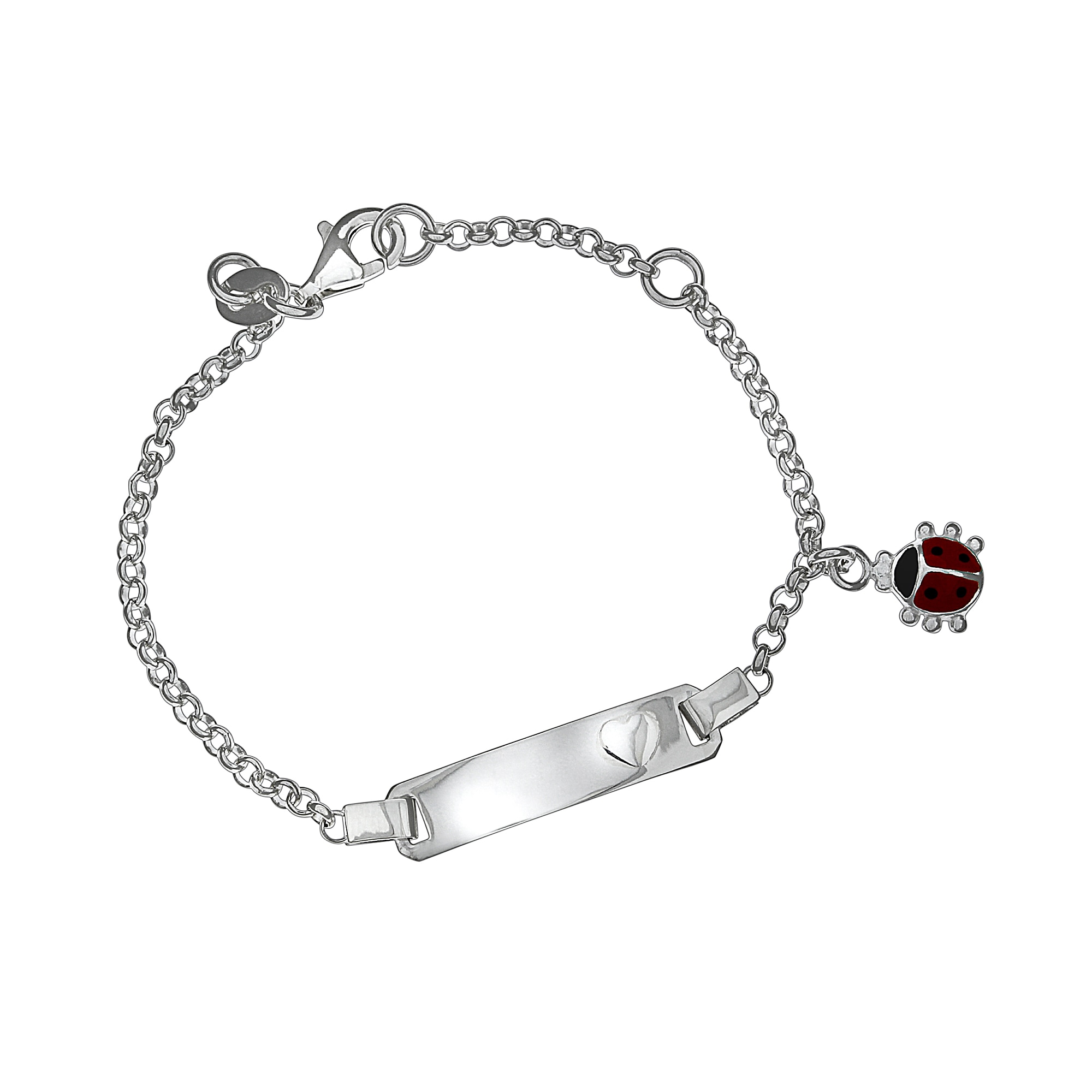 Vivance ID Armband »925/- Sterling Silber Marienkäfer«, Identitätsarmband  kaufen | BAUR