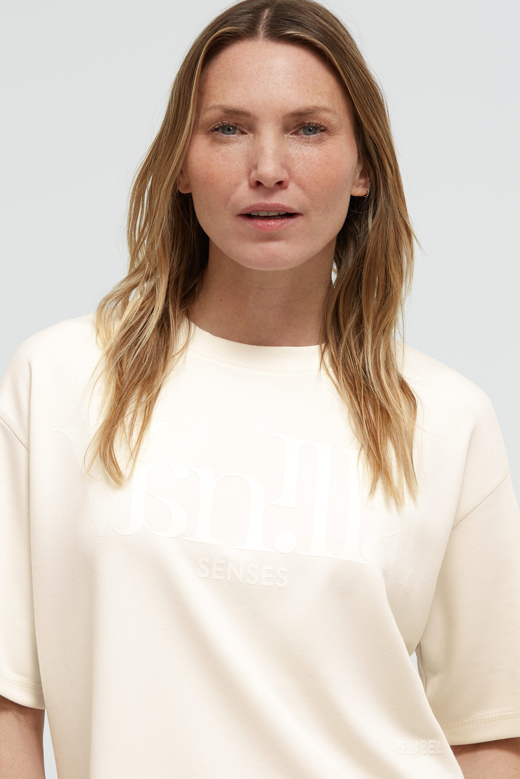 SENSES.THE LABEL Sweater , mit abgerundeten Saum
