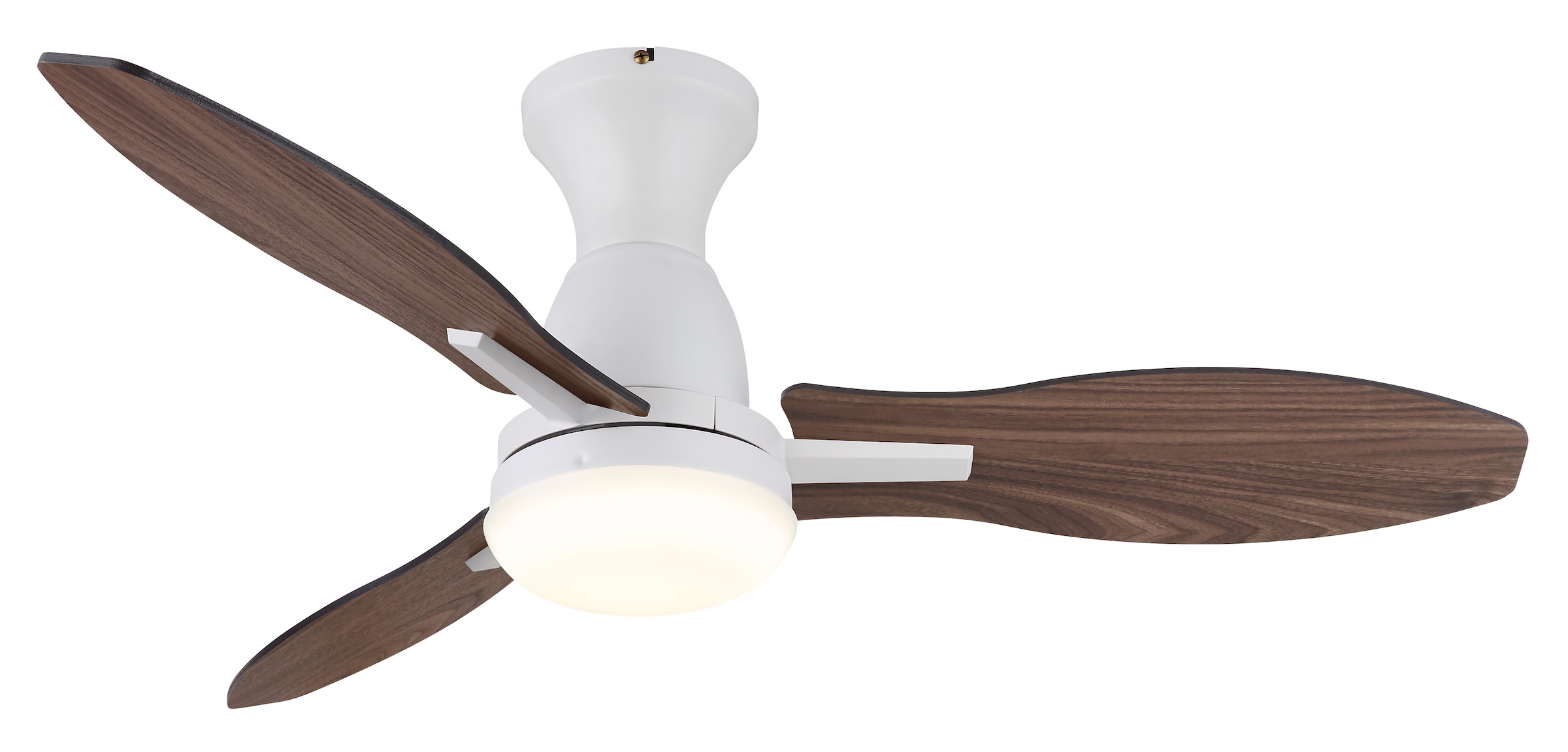 GLOBO LIGHTING Deckenleuchte »GALE« LED-Modul 1 Stk. warmweiß - kaltweiß Ventilator kühlen-heizen holzoptik CCT 3000/4500/6000K
