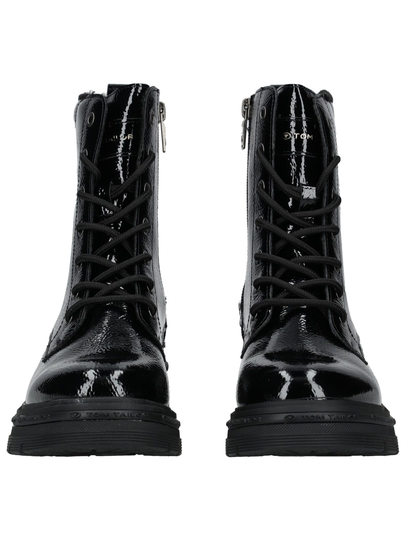 TOM TAILOR Schnürstiefelette »Tom Tailor Stiefelette Lederimitat«