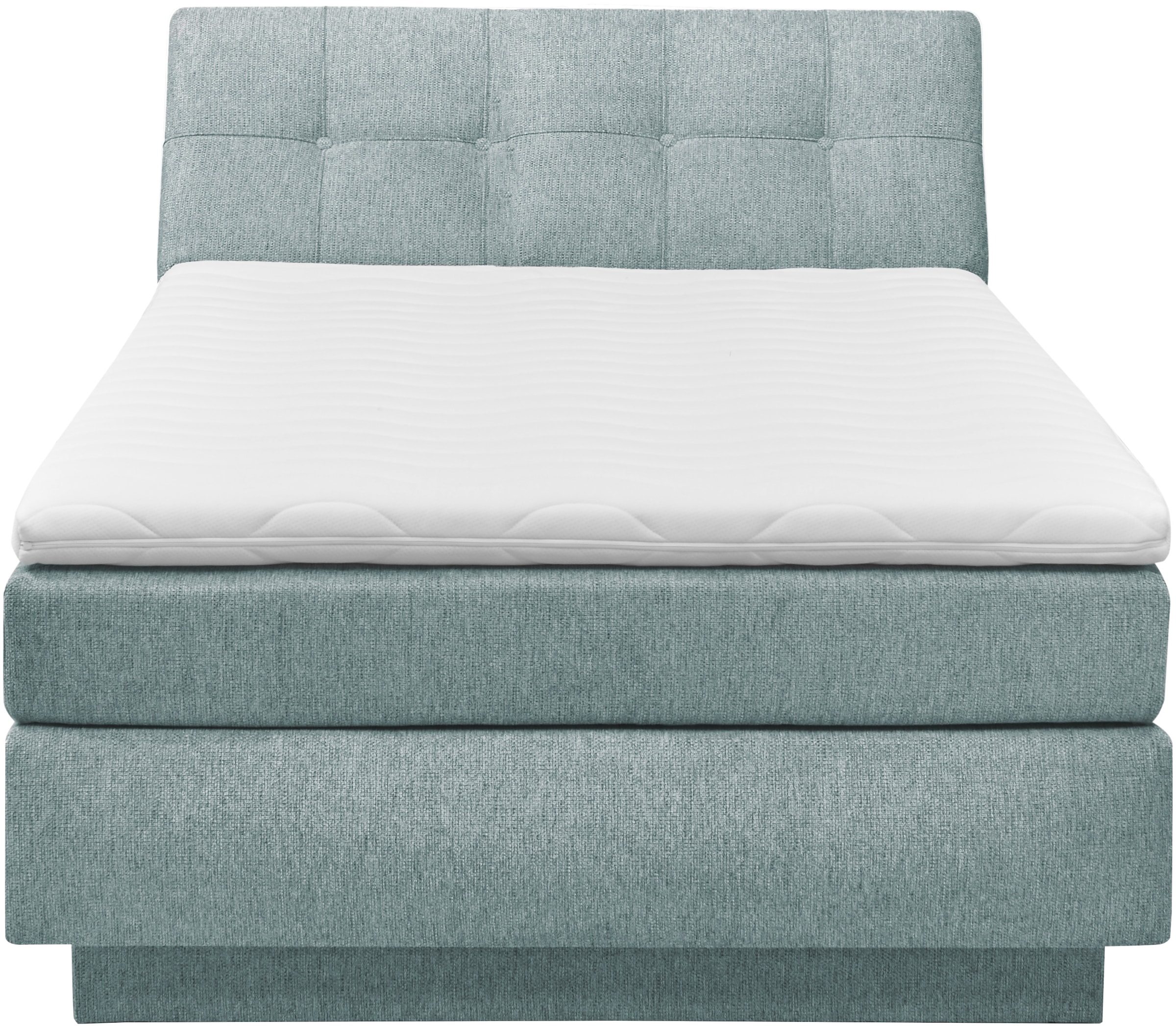 set one by Musterring Boxspringbett »Fairfield« mit Bettkasten, Kopfteil in Kassettenoptik, Breite 120 oder 140 cm