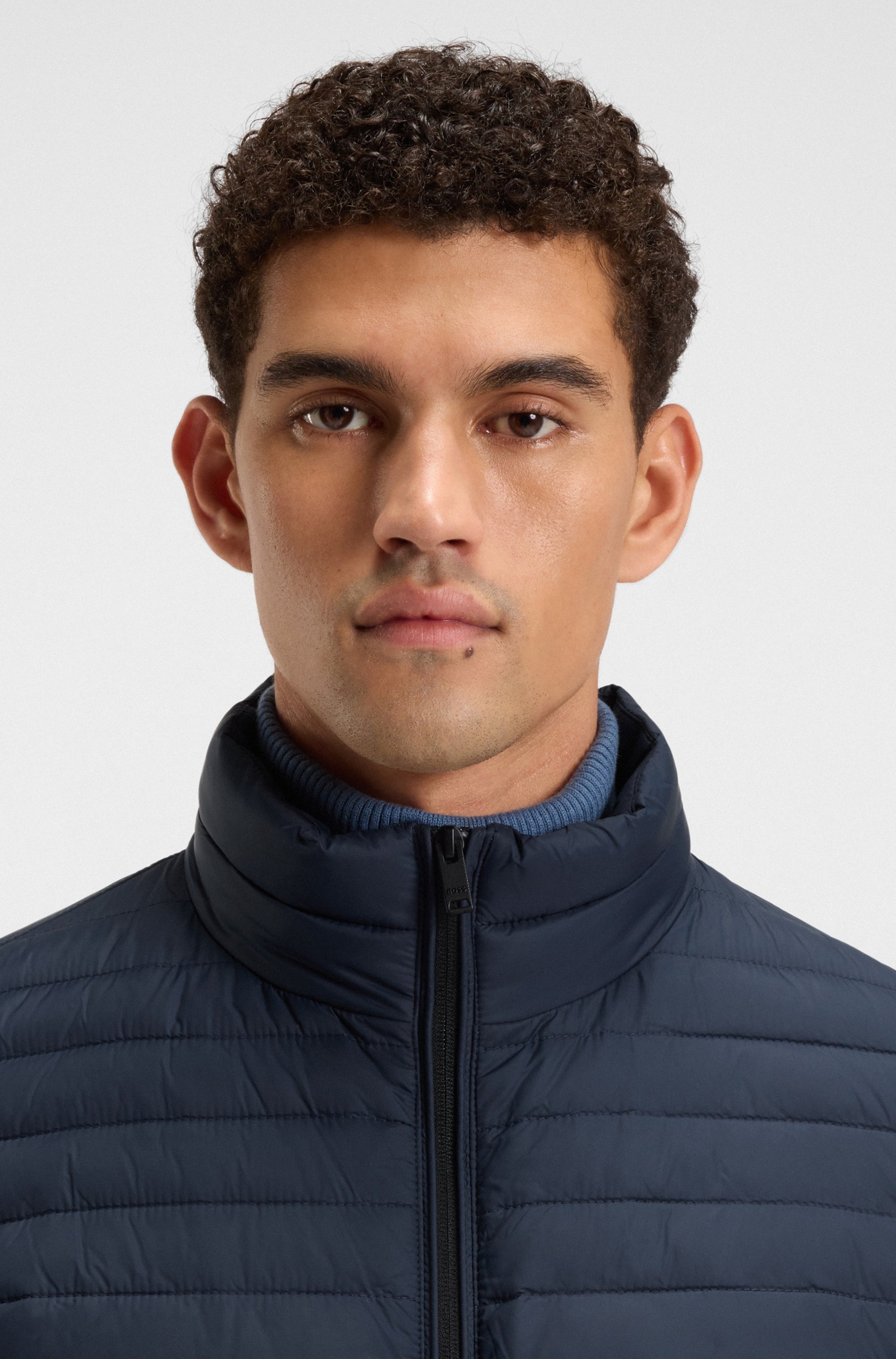 BOSS ORANGE Steppjacke "Oden", ohne Kapuze, mit Stehkragen, slim fit, feder günstig online kaufen