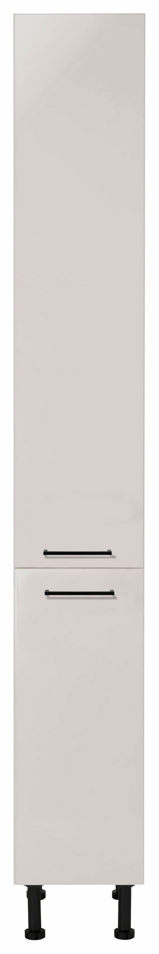 wiho Küchen Apothekerschrank »Nisos«, 30 cm breit, Soft-Close in Schubladen, verstellbare Füße, ohne Platte