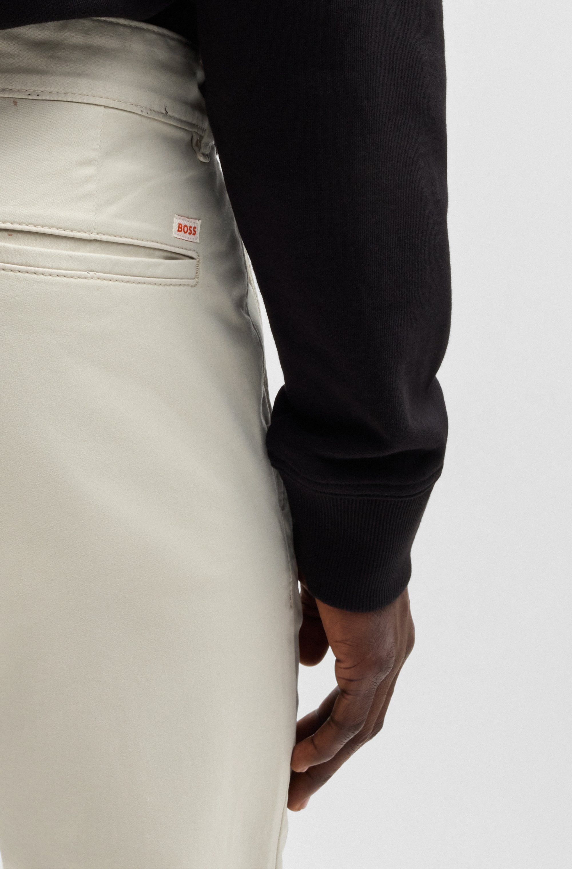 BOSS ORANGE Chinohose »Chino_slim«, mit Gesäßtaschen