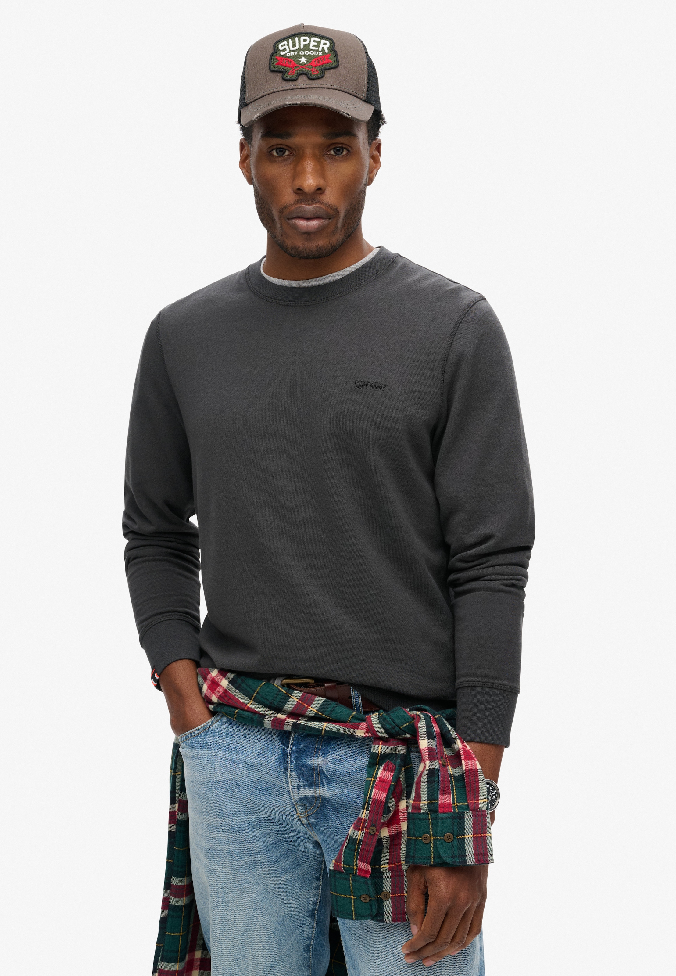 Superdry Sweatshirt "CLASSIC ESSENTIAL SWEATSHIRT" günstig online kaufen