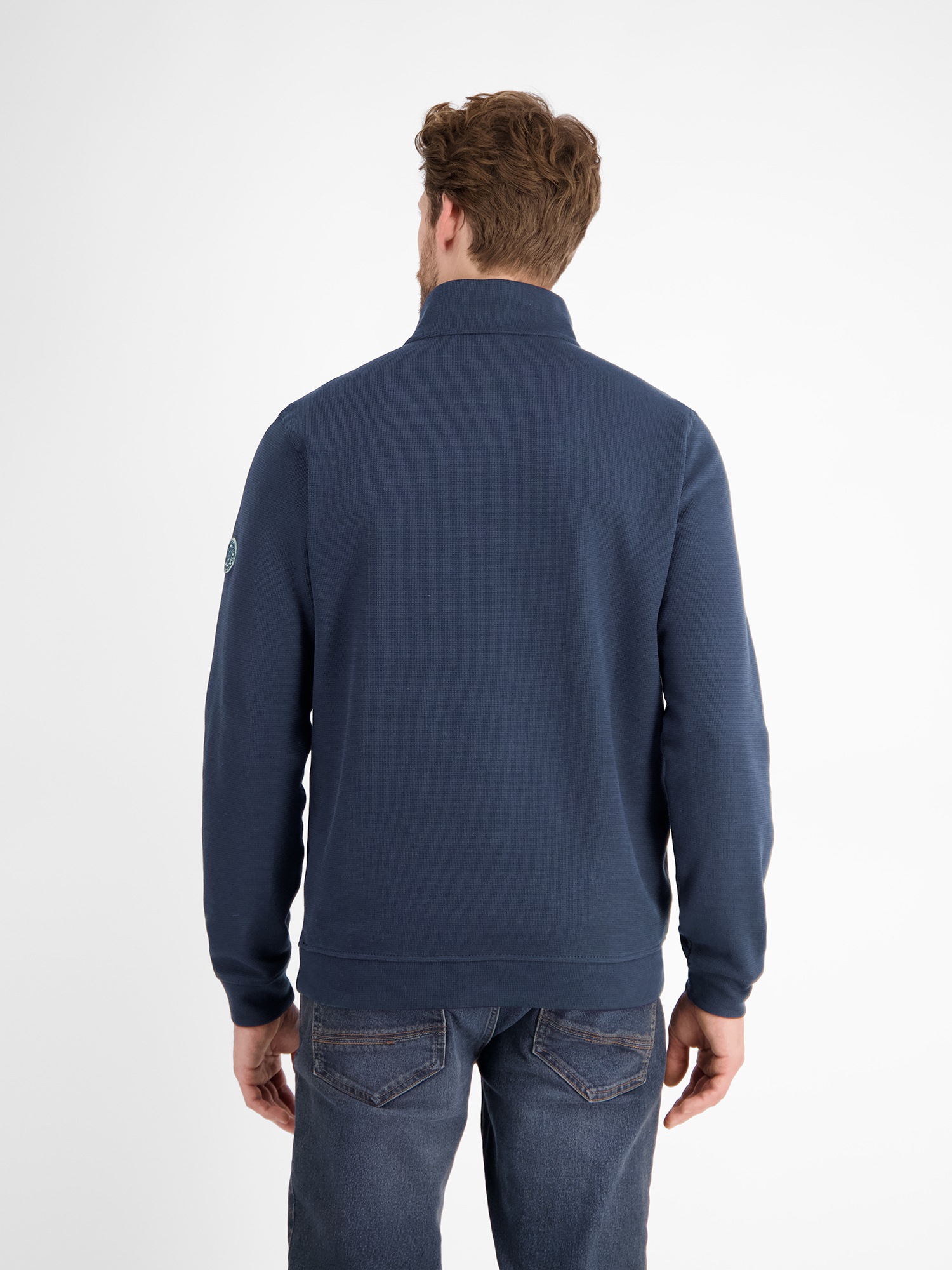 LERROS Sweatshirt "LERROS Unifarbener Sweattroyer für Herren" günstig online kaufen