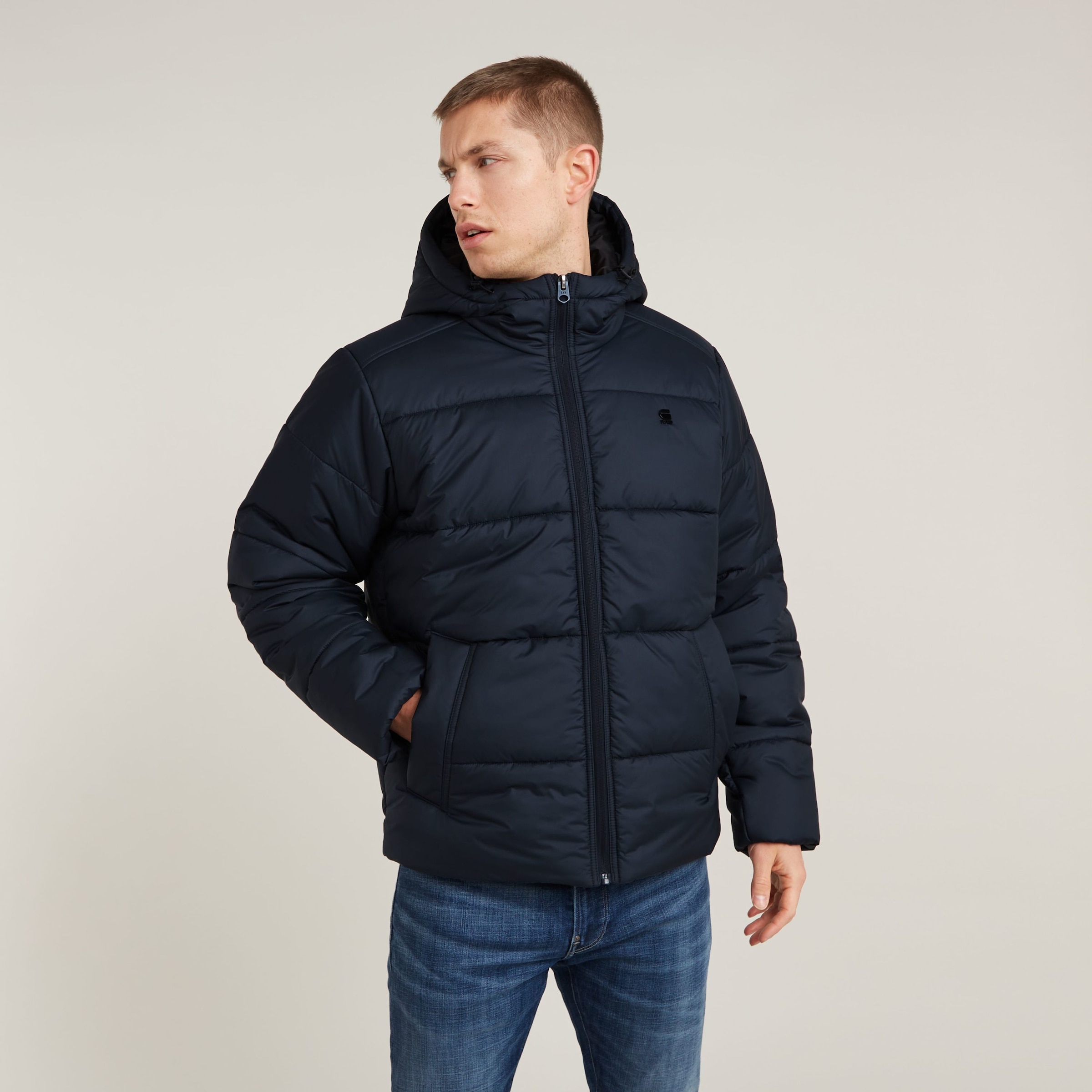 G-STAR Steppjacke »Padded Hooded Puffer«, mit Kapuze