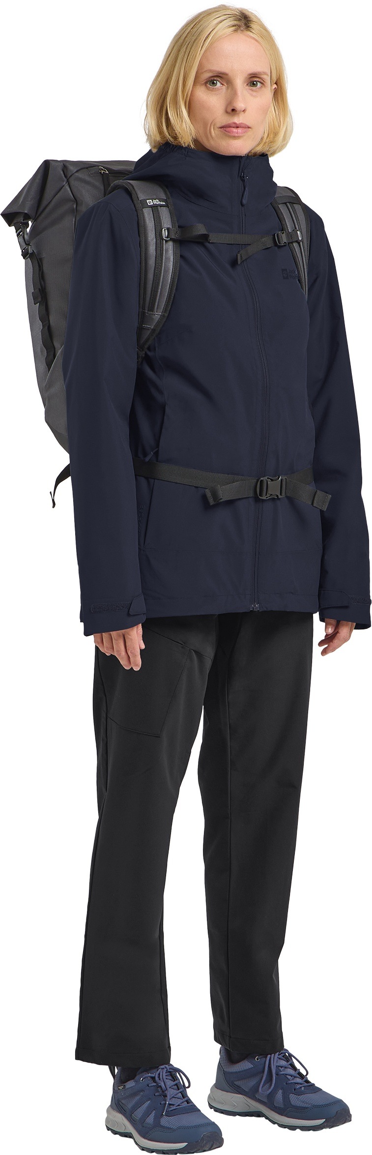 Jack Wolfskin 3-in-1-Funktionsjacke »MOONRISE 3IN1 JKT W«, mit Kapuze