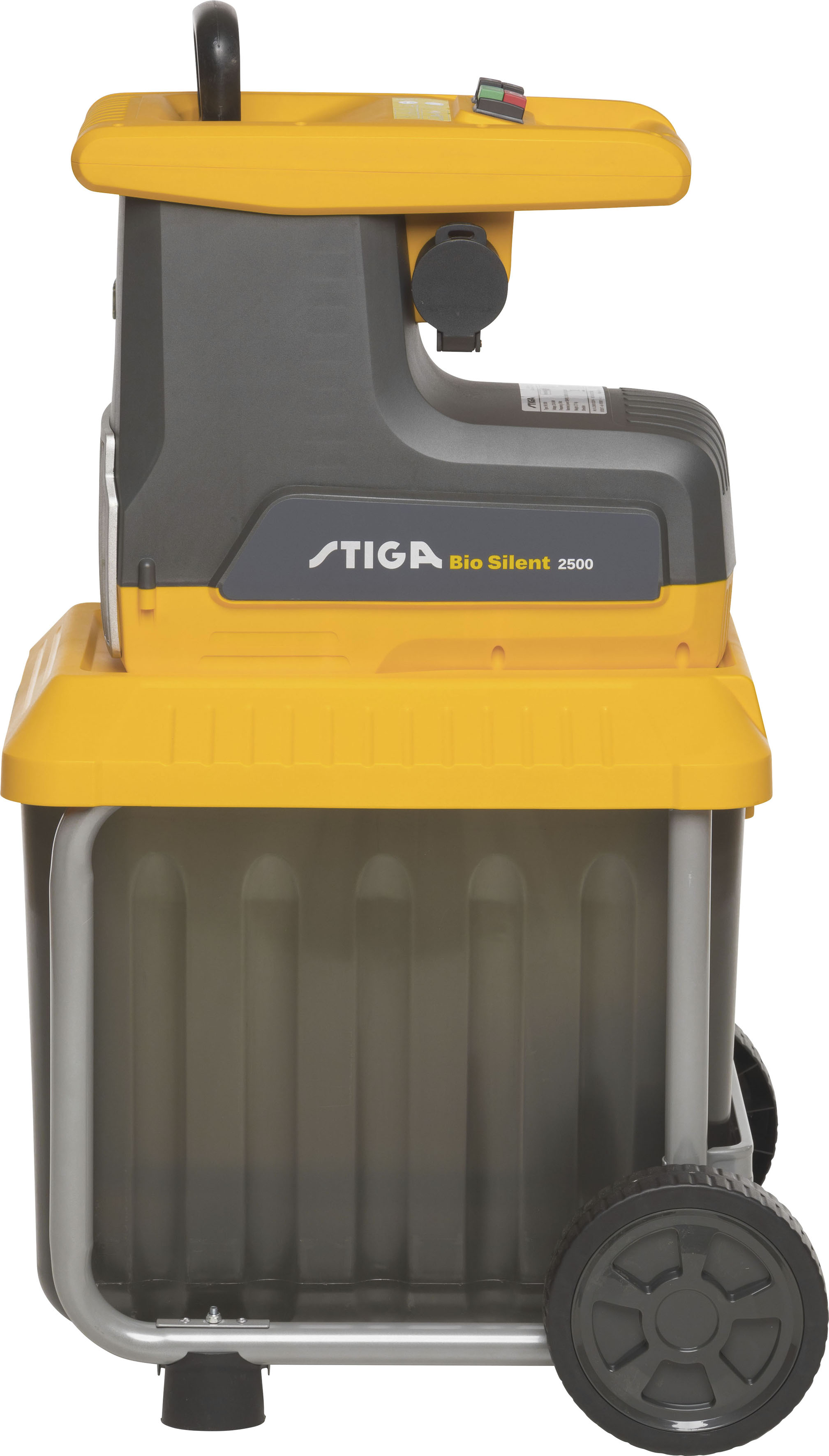 Thumbnail - STIGA GARDEN Leisehäcksler "Bio Silent 2500" 2500 W, leise Walzentechnik, mit Stopfer und Rücklauffunktion