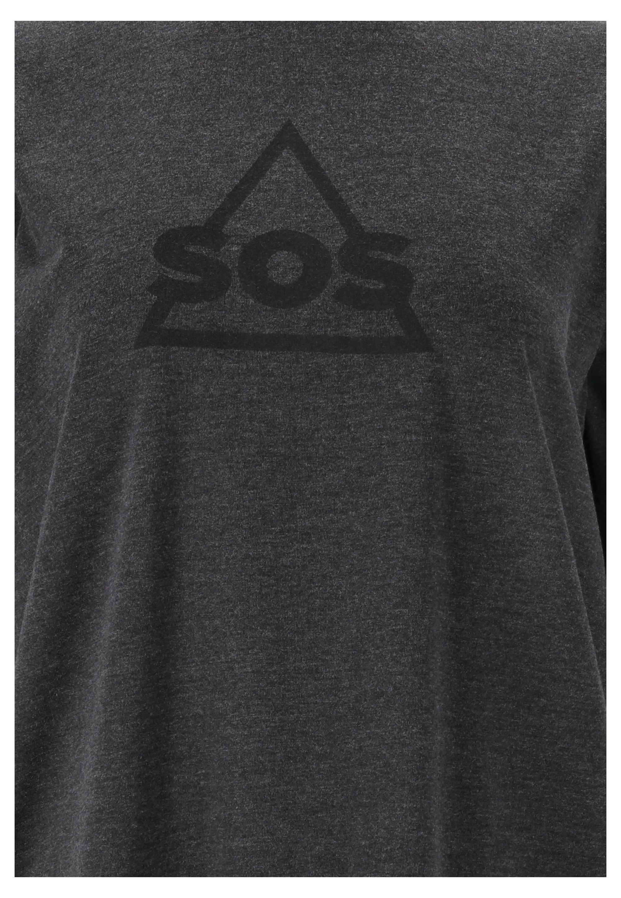 trendigem Markenlogo auf | BAUR ▷ bestellen der SOS mit Funktionsshirt »Kvitfjell«, Front
