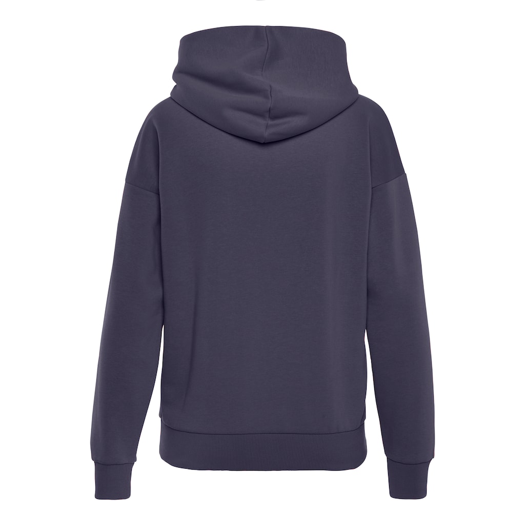 LASCANA ACTIVE Kapuzensweatshirt »- Performance Hoodie mit runder Logostickerei und«