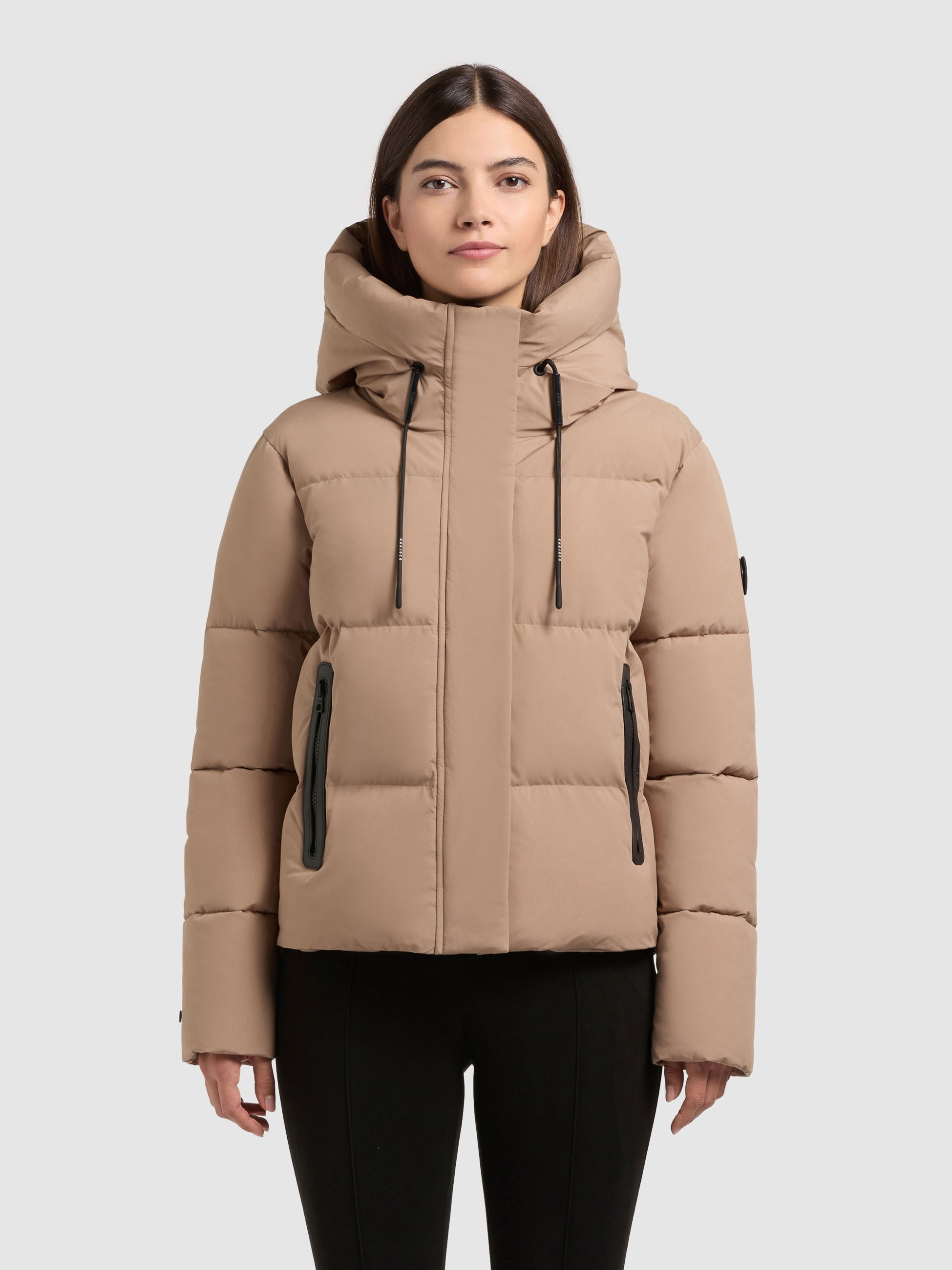 khujo Steppjacke »ENITS MATT« mit Kapuze