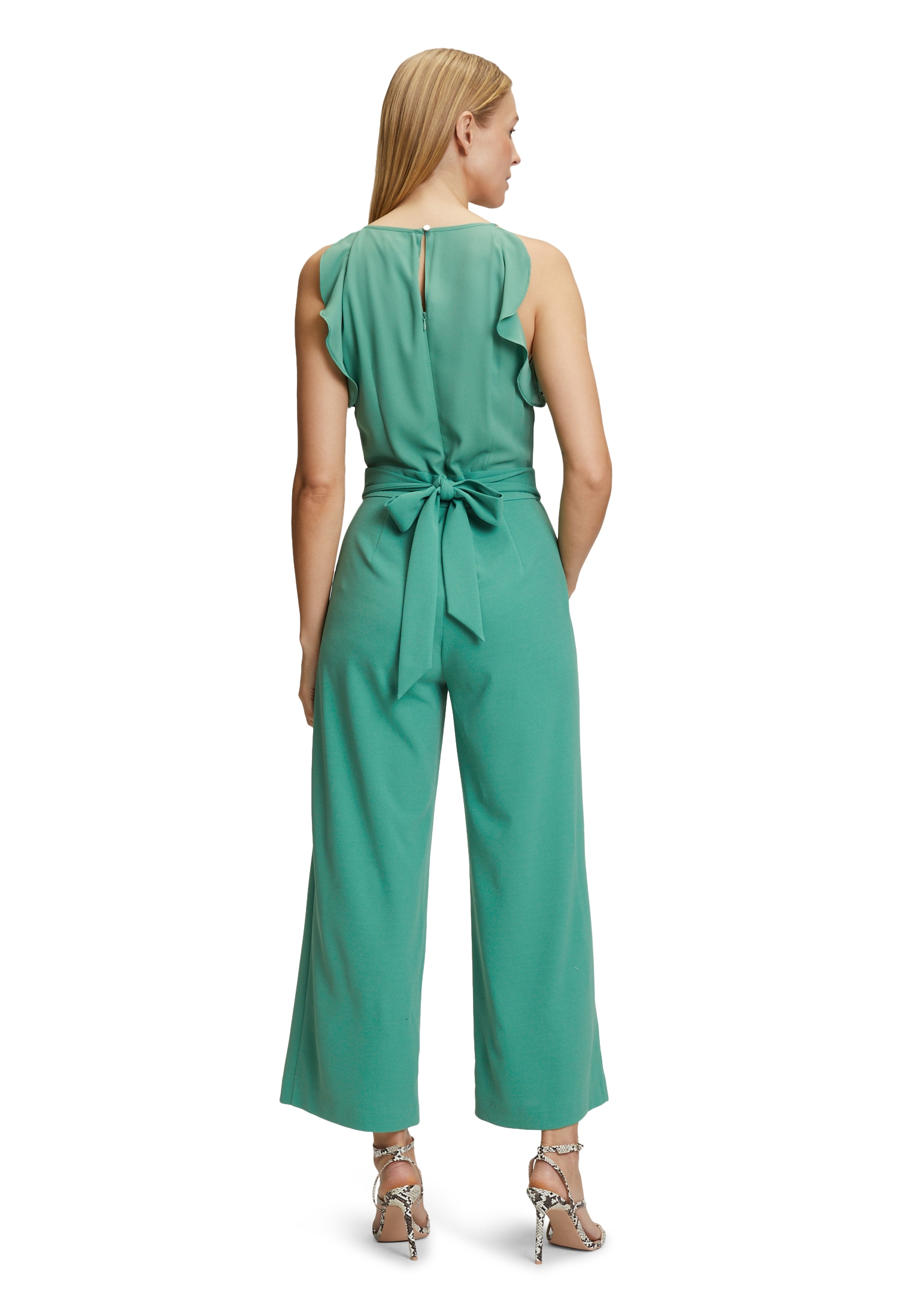 Vera Mont Overall »Vera Mont Damen Jumpsuit mit Volant«, (1 tlg.), Bindeband