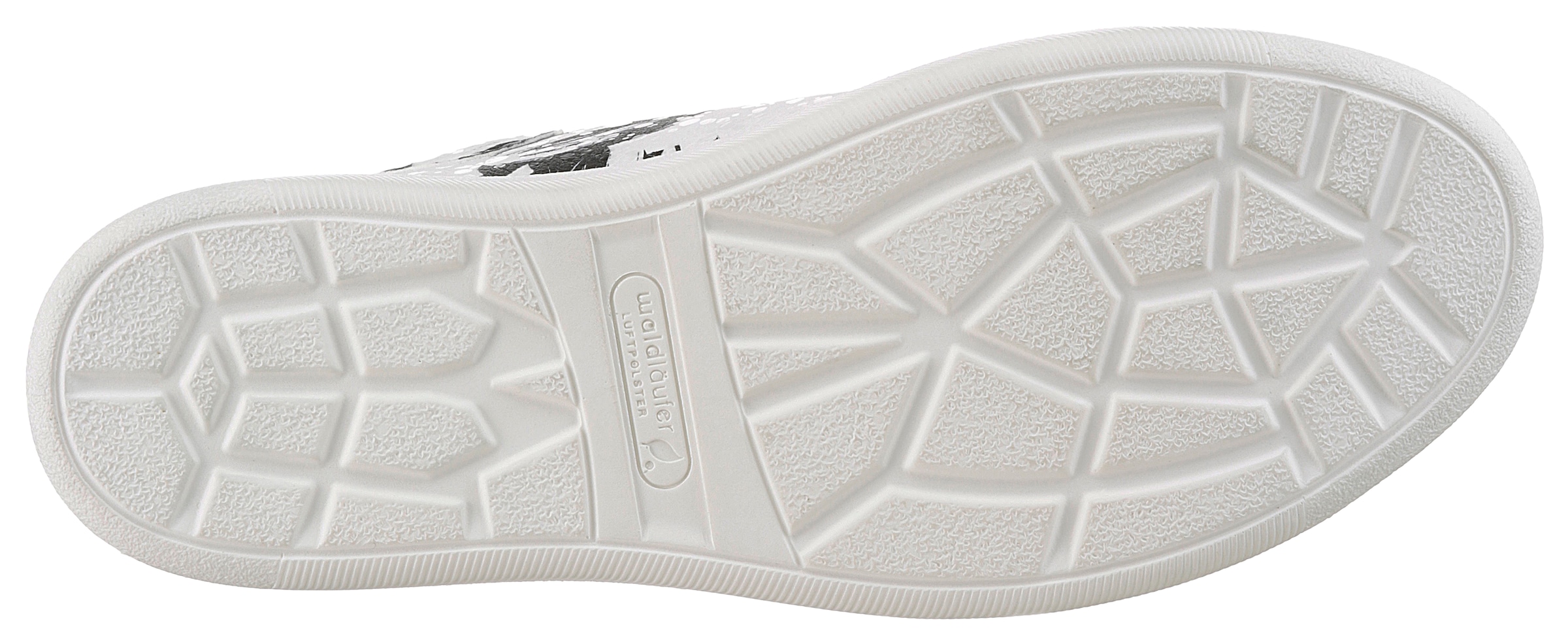 Waldläufer Plateausneaker »H-NICKY«, Freizeitschuh, Halbschuh, Schnürschuh mit seitlichem Reißverschluss