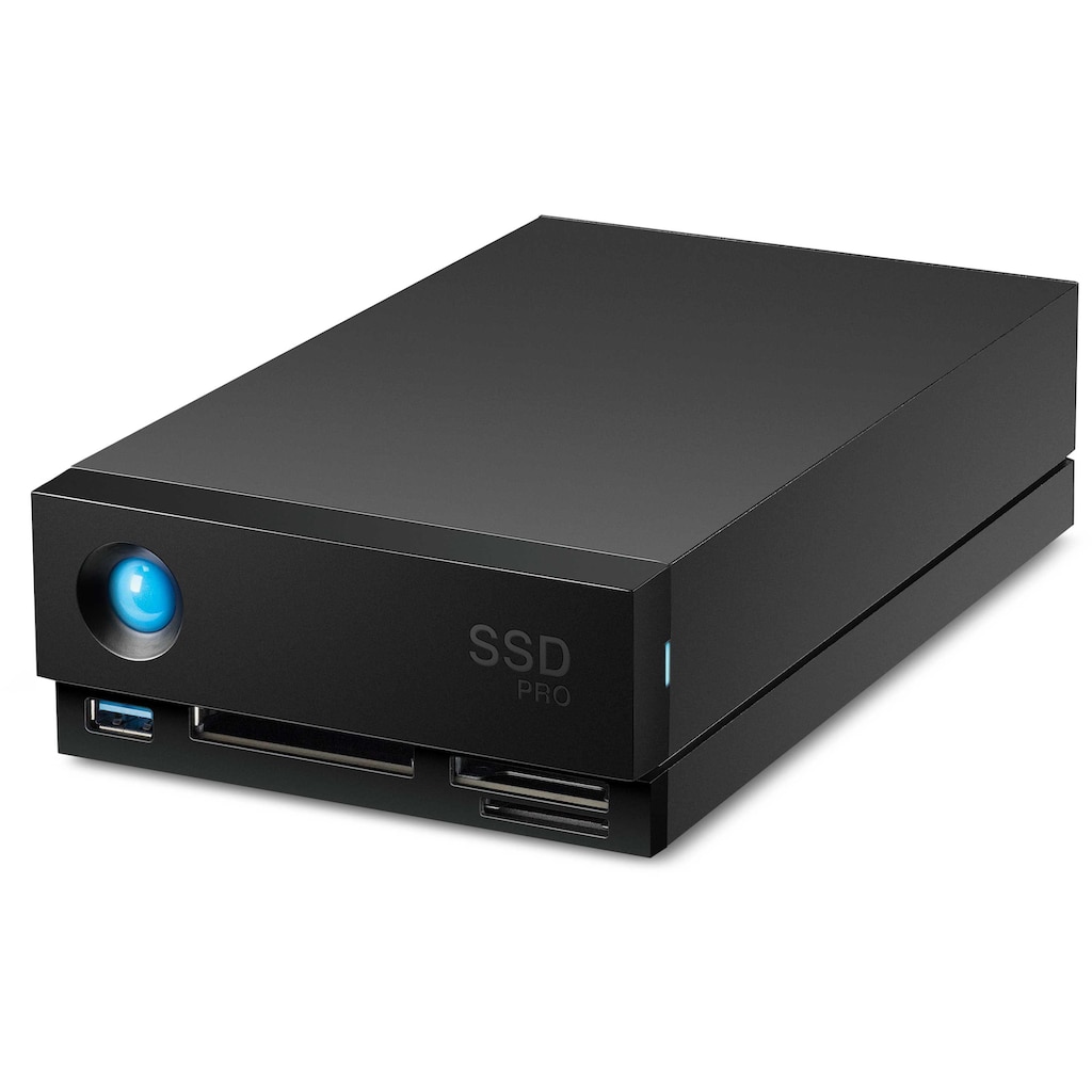 LaCie externe SSD »1big Dock SSD Pro«, Anschluss Thunderbolt 3-DisplayPort-SD-/CF-Kartensteckplätze