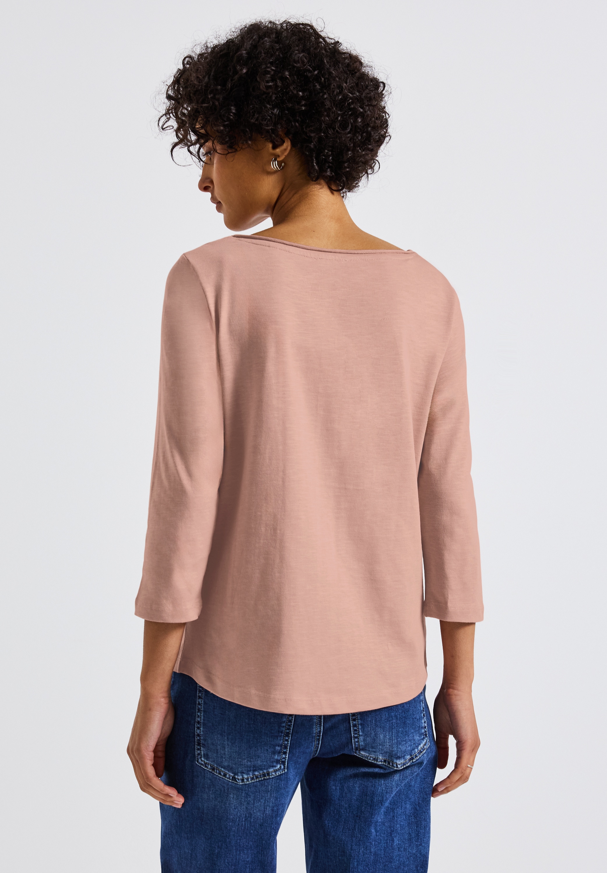 STREET ONE T-Shirt, aus reiner Baumwolle