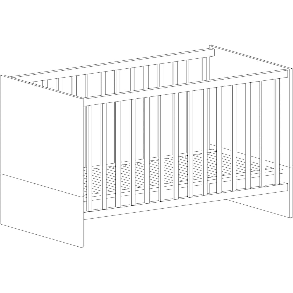 arthur berndt Babymöbel-Set »Babyzimmer Set »Jana« 2-teilig«, (Spar-Set, 2 St.)