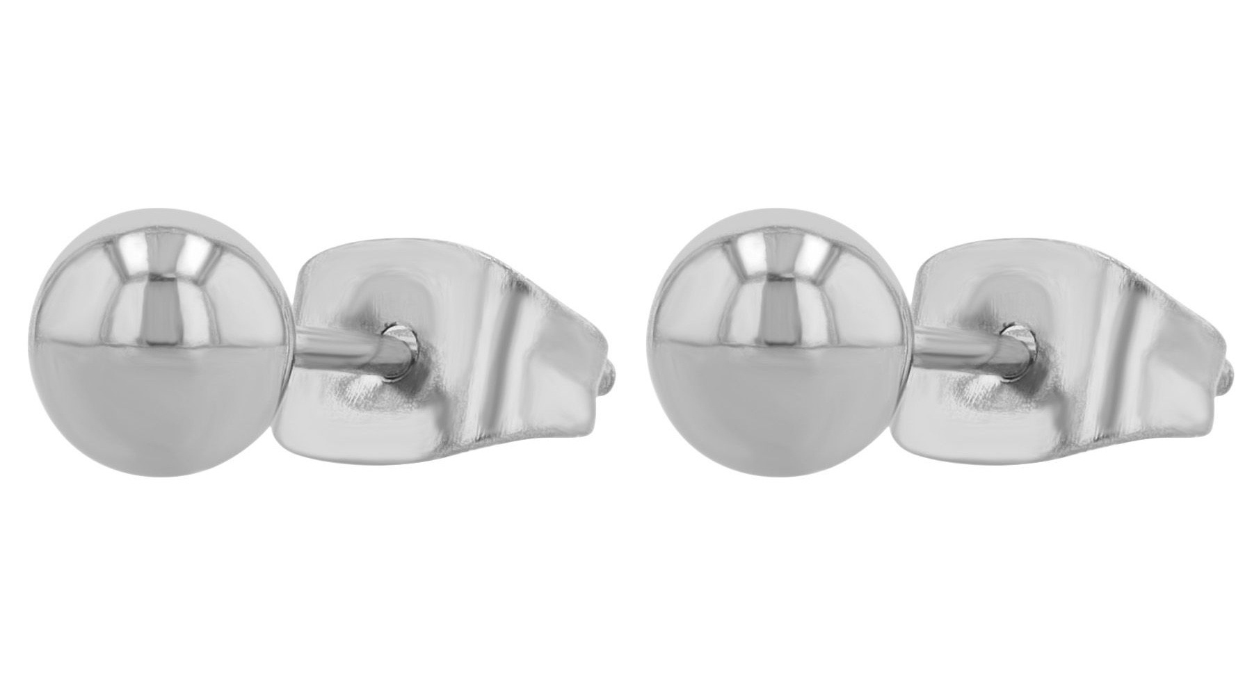 Adelia´s Paar Ohrhänger "Ohrringe – Ohrstecker aus Edelstahl" Ideal zum Verschenken – schlicht und stilvoll
