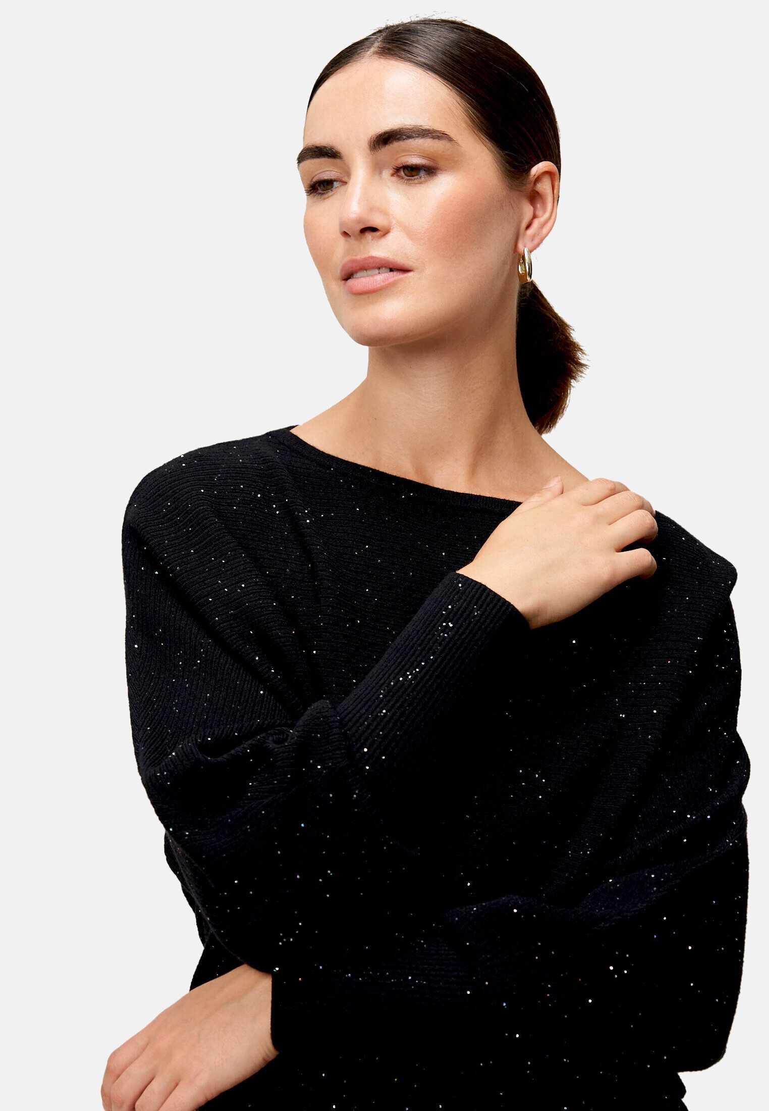 Zero Strickkleid »Damen mit Pailletten« Ohne Tasche Pailletten