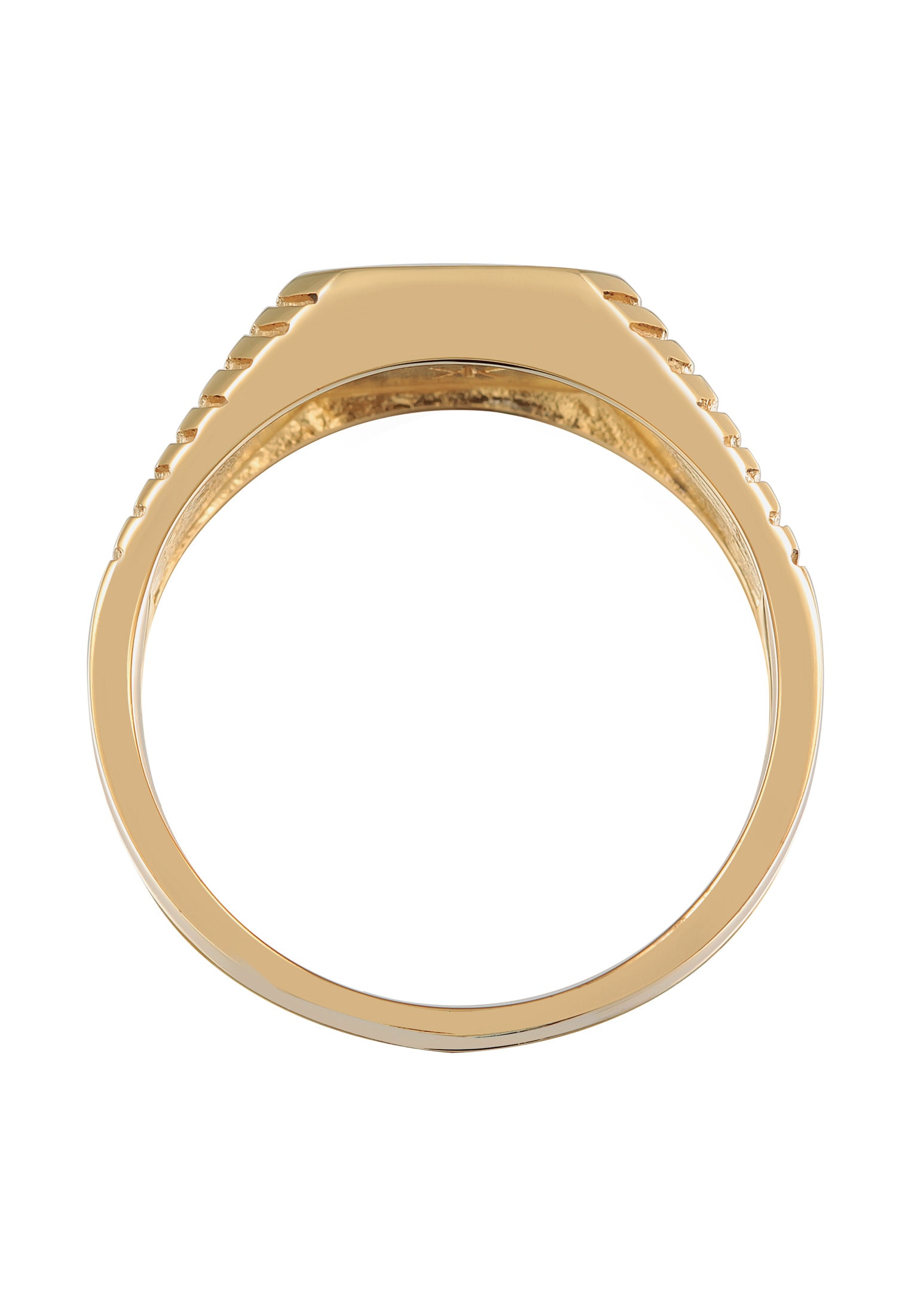 Kuzzoi Siegelring »Ring Herren Siegelring Sodalith Quadrat 925 Silber«