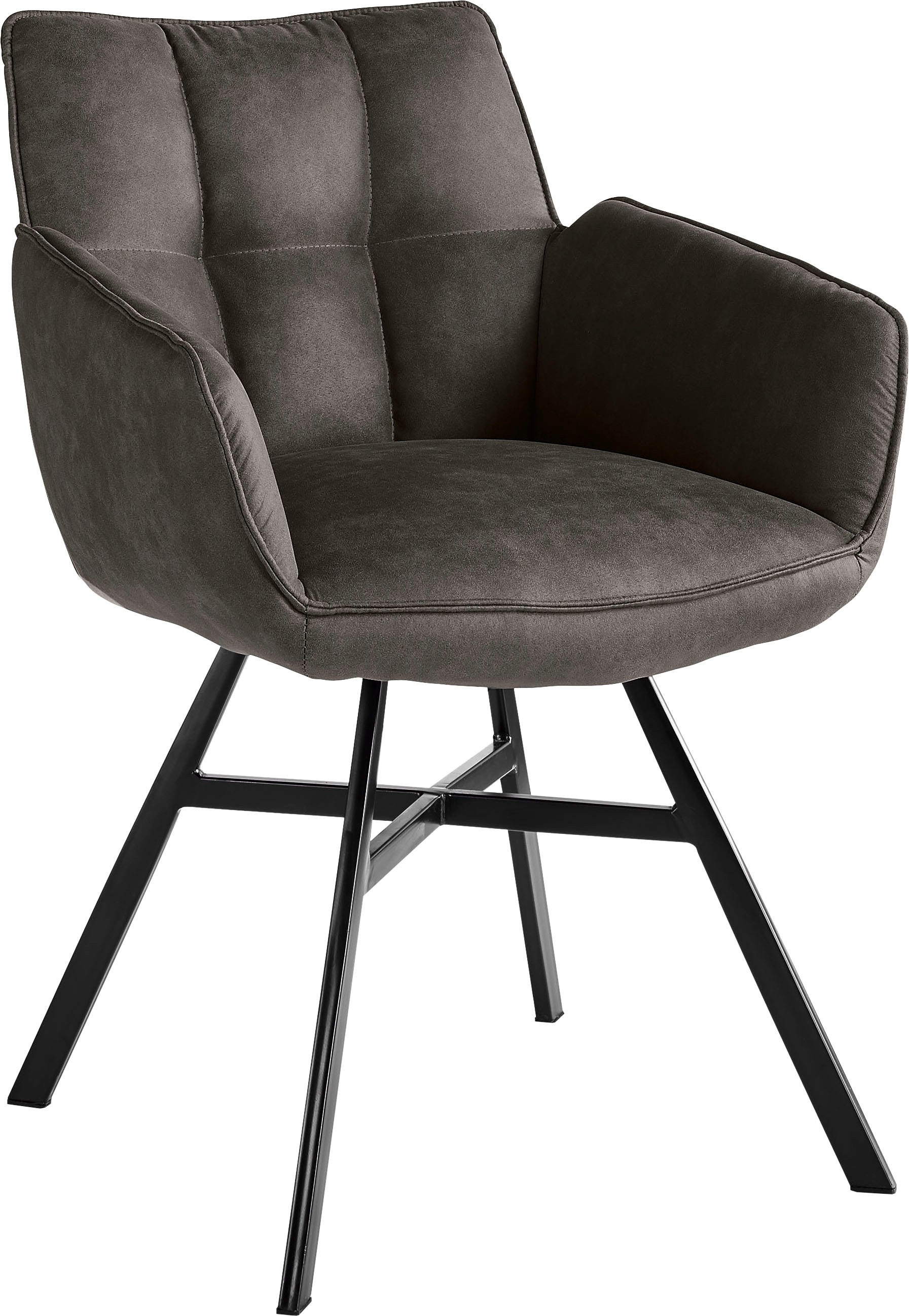 set one by Musterring Armlehnstuhl "Frisco" () 2er Set, 4-Fußgestell, Sitzh günstig online kaufen