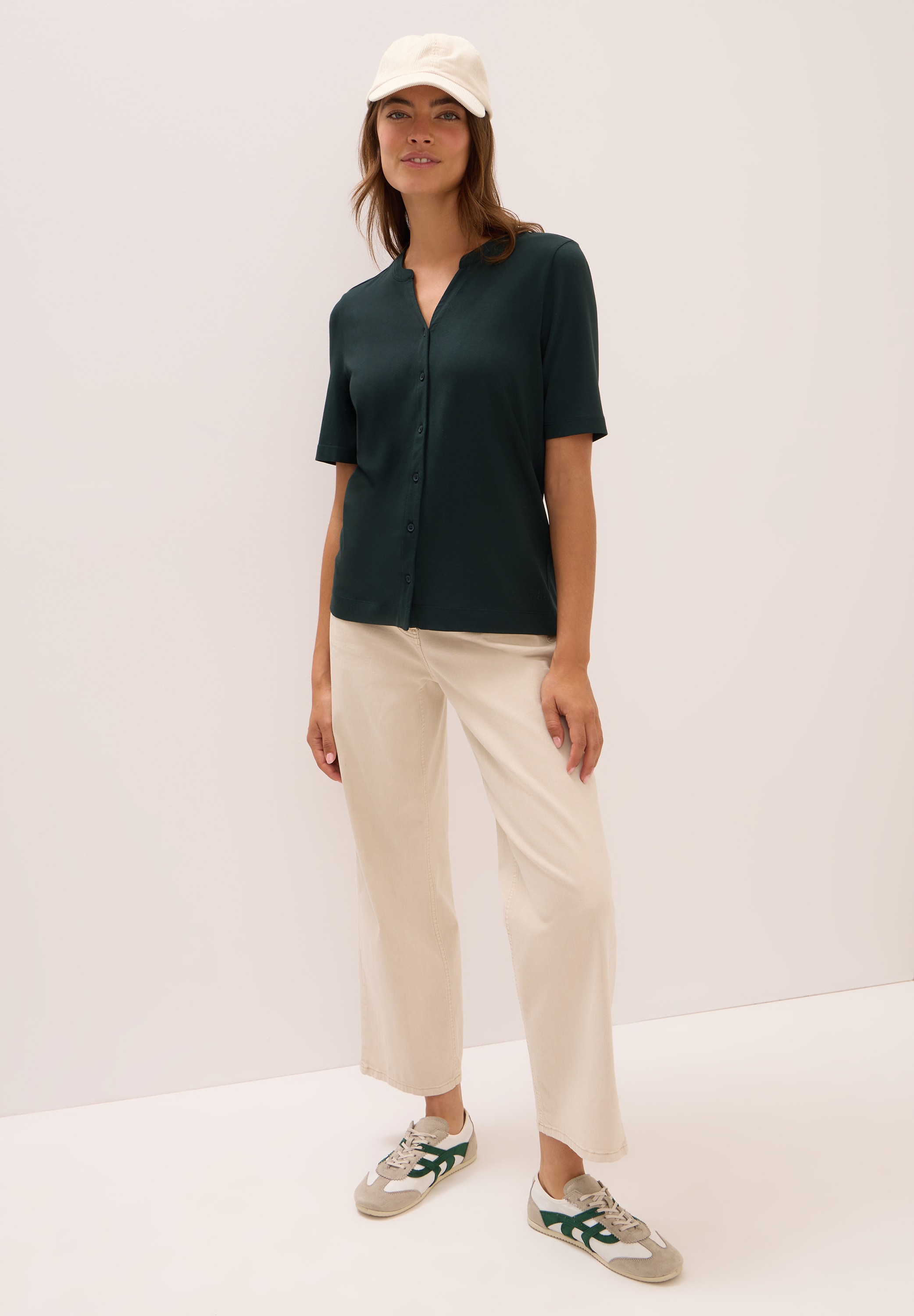 Cecil T-Shirt, aus Baumwolle mit Stretchante