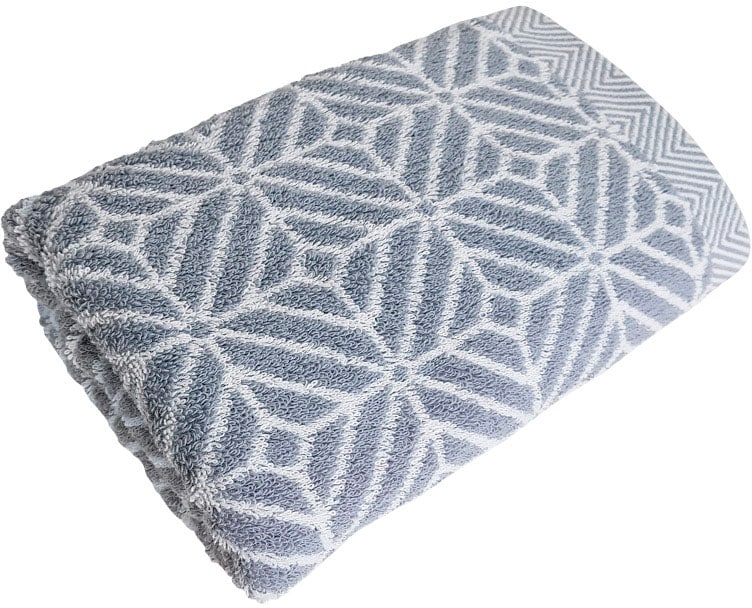 framsohn frottier Handtuch Set "Design Jaquard Raute" mehrfarbig gewebtem S günstig online kaufen