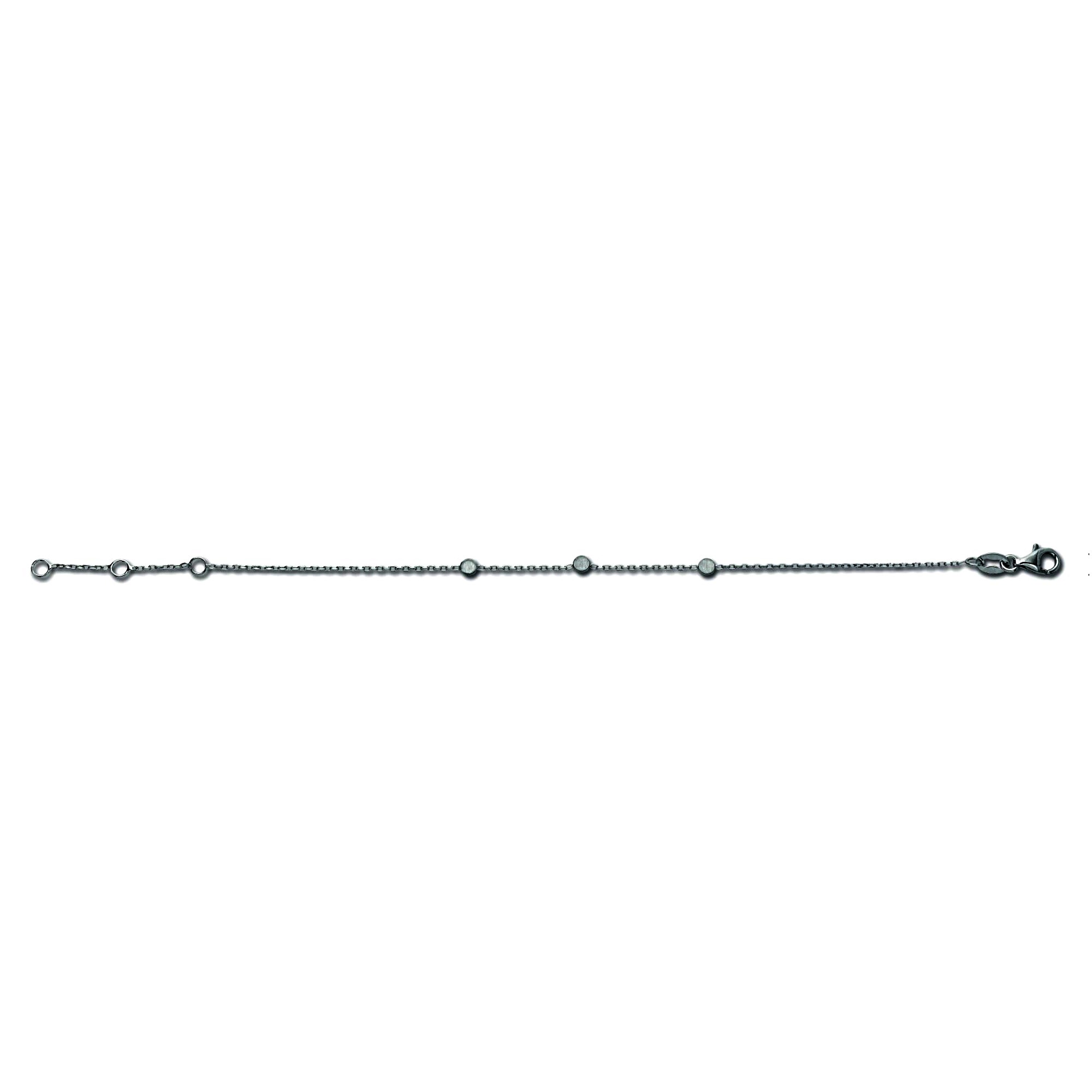 Silberarmband ONE ELEMENT "Armband Rundankerkette aus 925 Silber 19 cm", silber, Armbänder, Damen, Silber 925 (Sterlingsilber), Silberarmband, Zurückhaltend & edel – passt zu eleganten wie lässigen Looks
