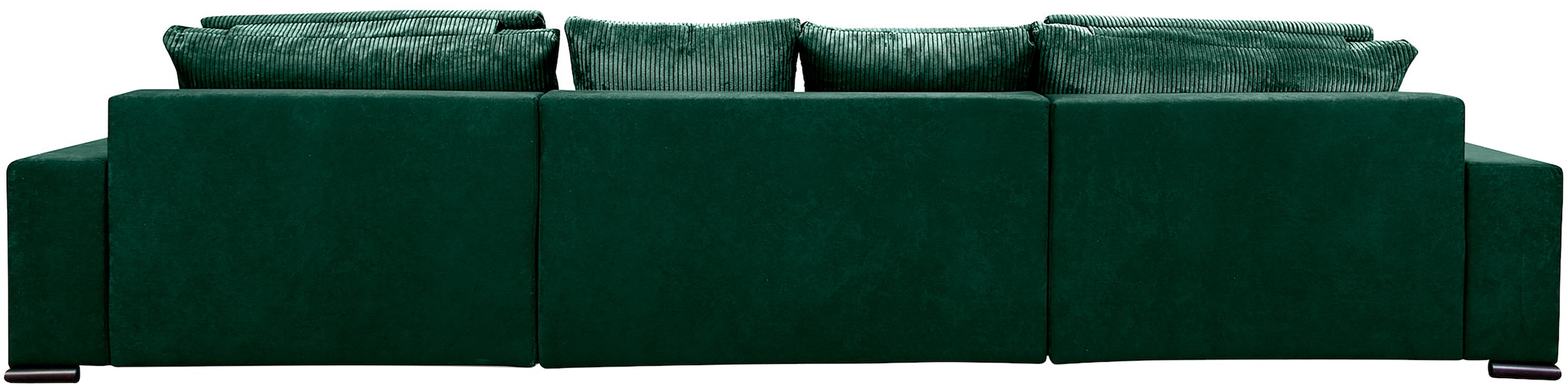COLLECTION AB Wohnlandschaft »XXXL-Josy Relax U-Form Breite 352 cm, mit 2 gleich großen Recamieren«, inkl. Bettfunktion, Bettkasten, mit 4 Rückenkissen in zwei Größen