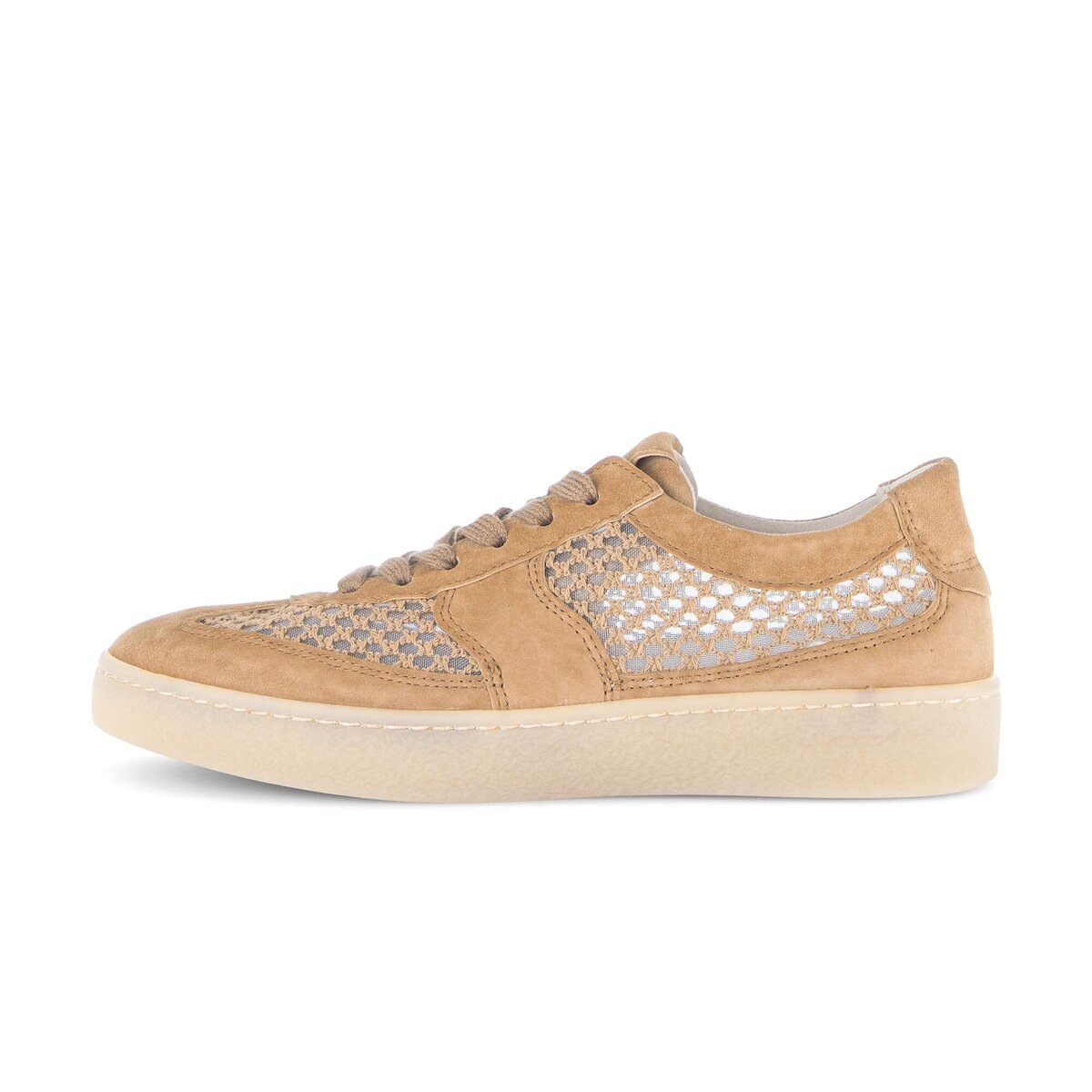 Gabor Sneaker »Sneaker low Materialmix Leder/Lederimitat«