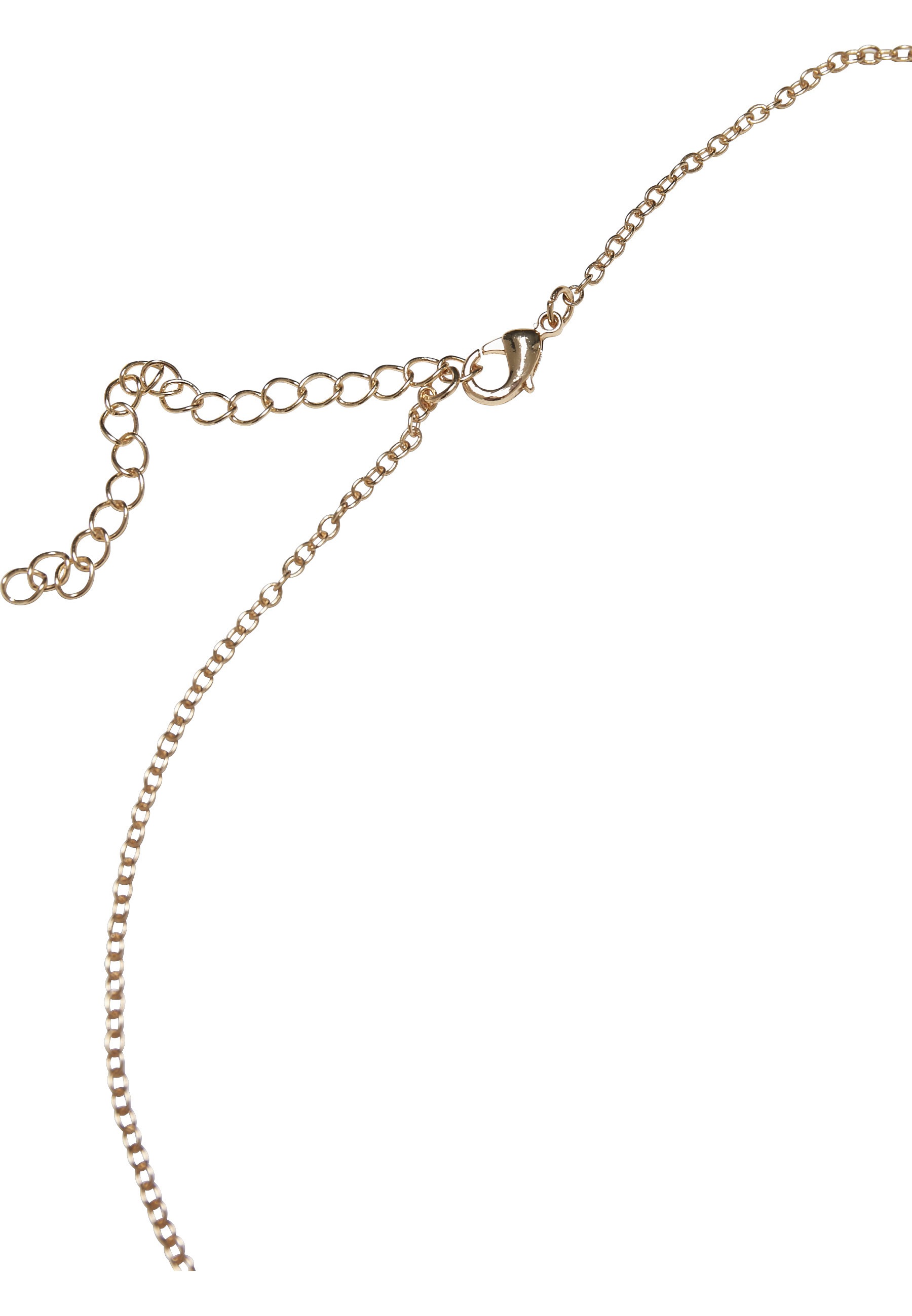Halsreif URBAN CLASSICS "Urban Classics Unisex Letter Basic Necklace", a, Halsketten, Damen, onesize 3