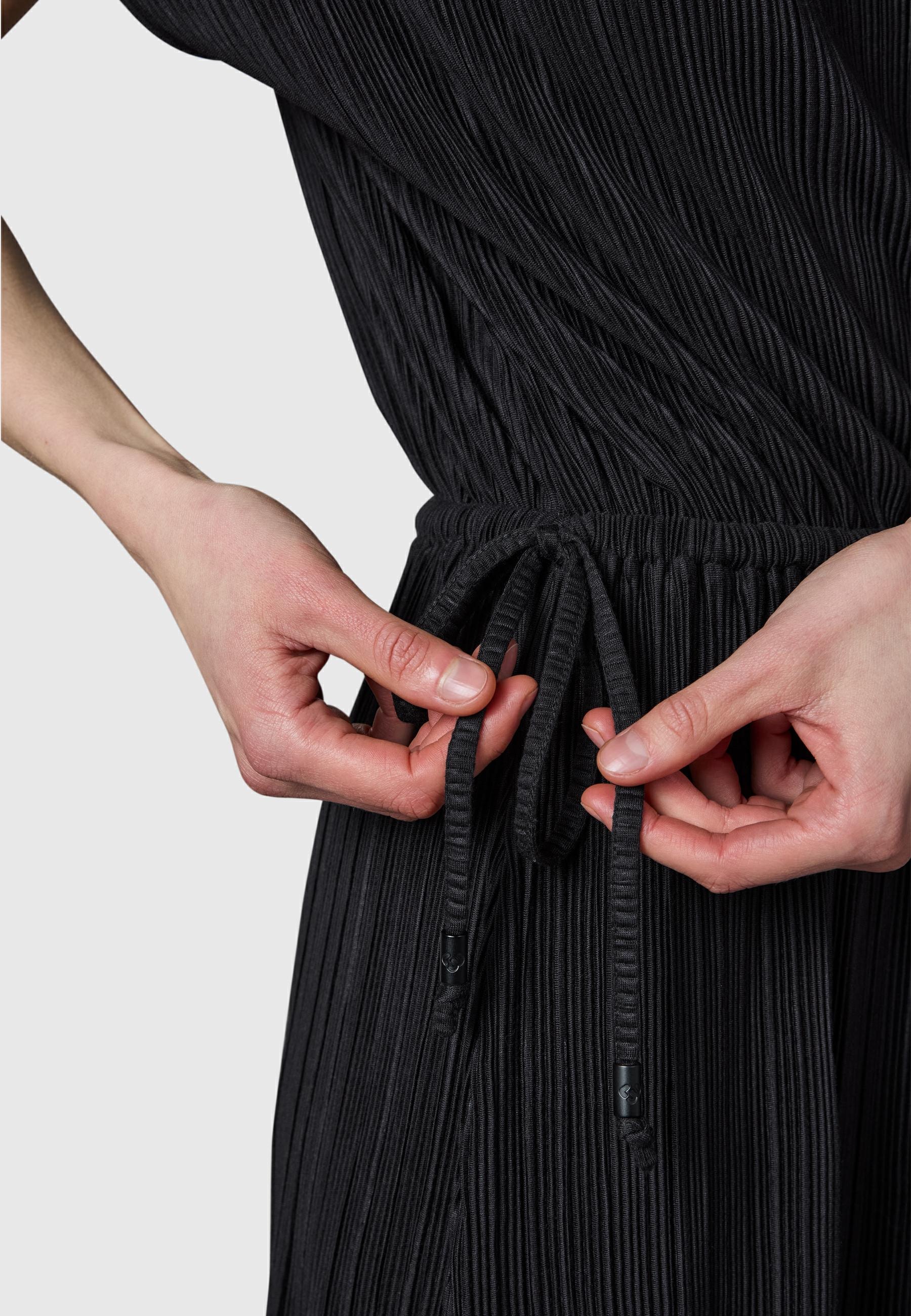 Ragwear Plisseekleid »Galit YOUMODO« Ohne Taschen Lockeres Plissee-Sommerkleid