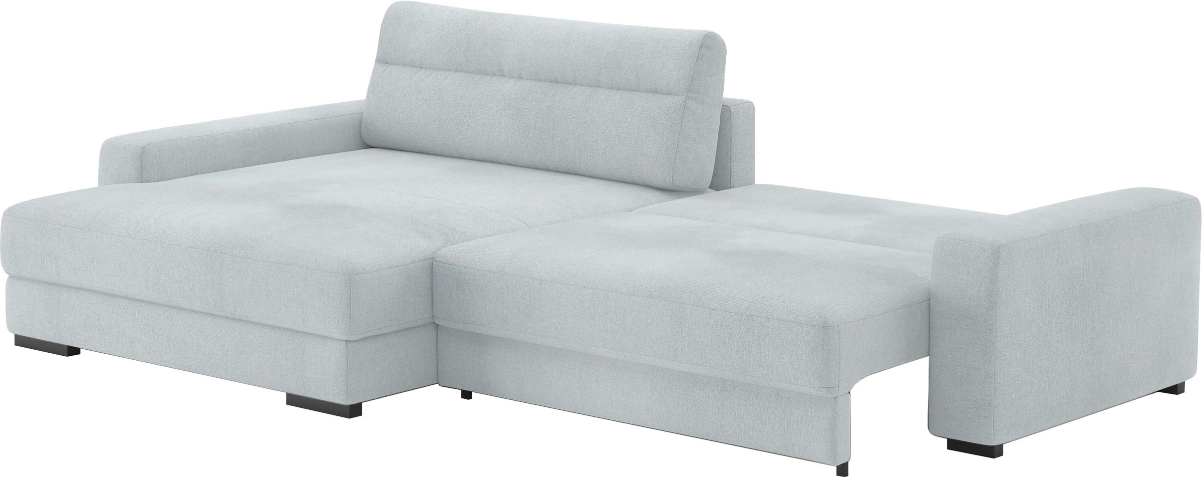 Mr. Couch Ecksofa »Marcello DuraFlex L-Form«, EasyBett, Bettkasten, Kaltschaumpolsterung, bis 140 kg belastbar