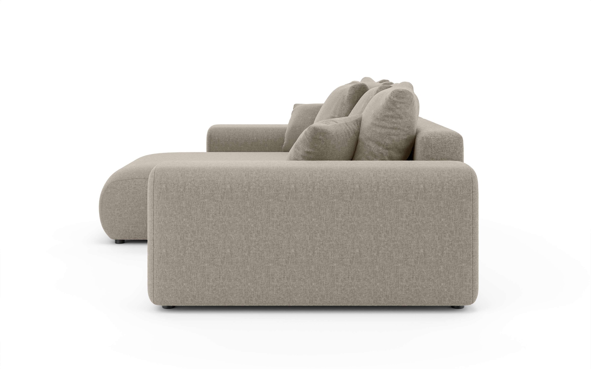Home affaire Ecksofa »LAKESIDE mit Bettfunktion und Bettkasten, B/T/H 257/166/84 cm«