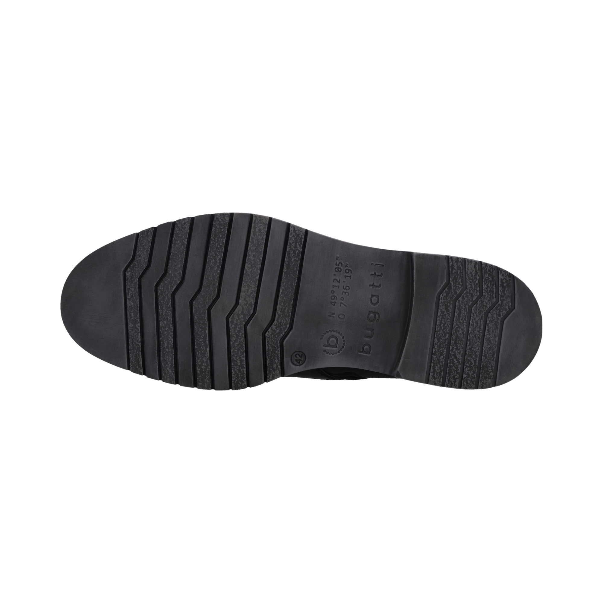bugatti Schnürstiefelette  Schnürboots mit Profilsohle, schmale Form