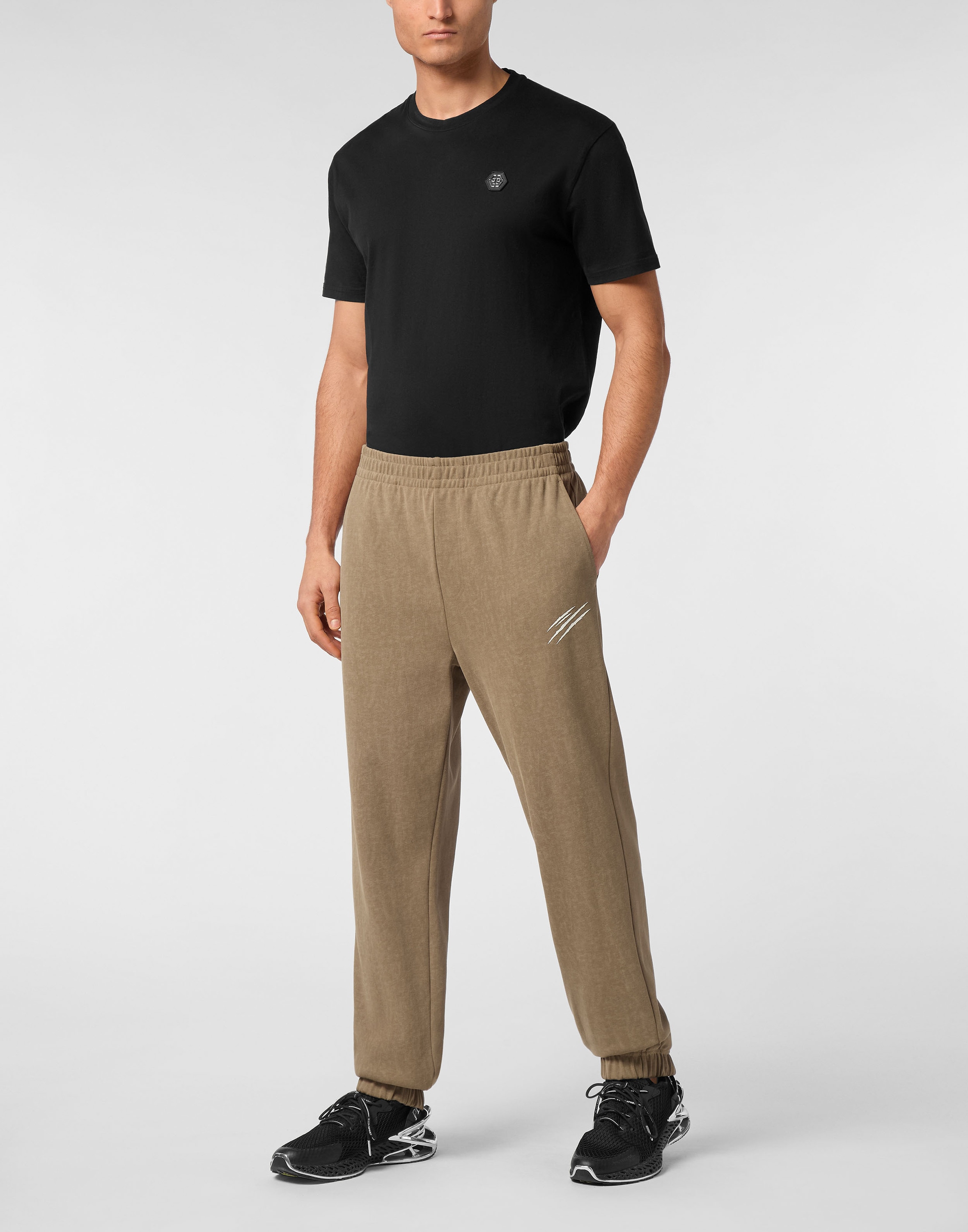 PLEIN SPORT Jogginghose »Cold Dye Loose Fit Jogging Pants Scratch«