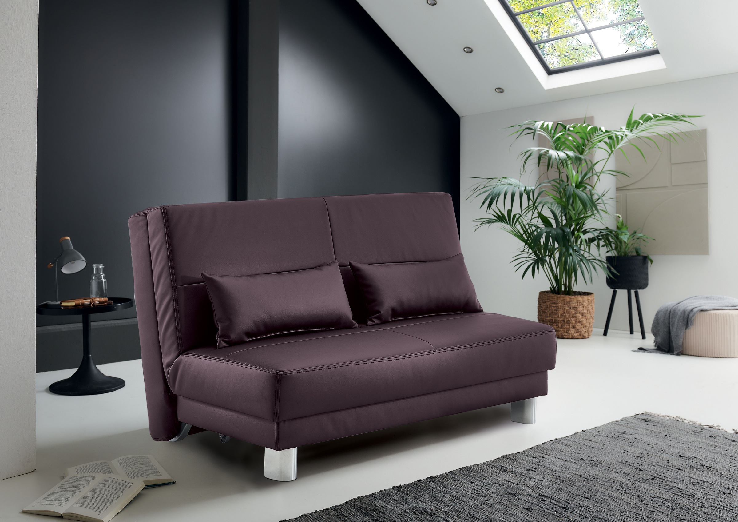 Home affaire Schlafsofa "Gina" mit einem Handgriff vom Sofa zum Bett günstig online kaufen