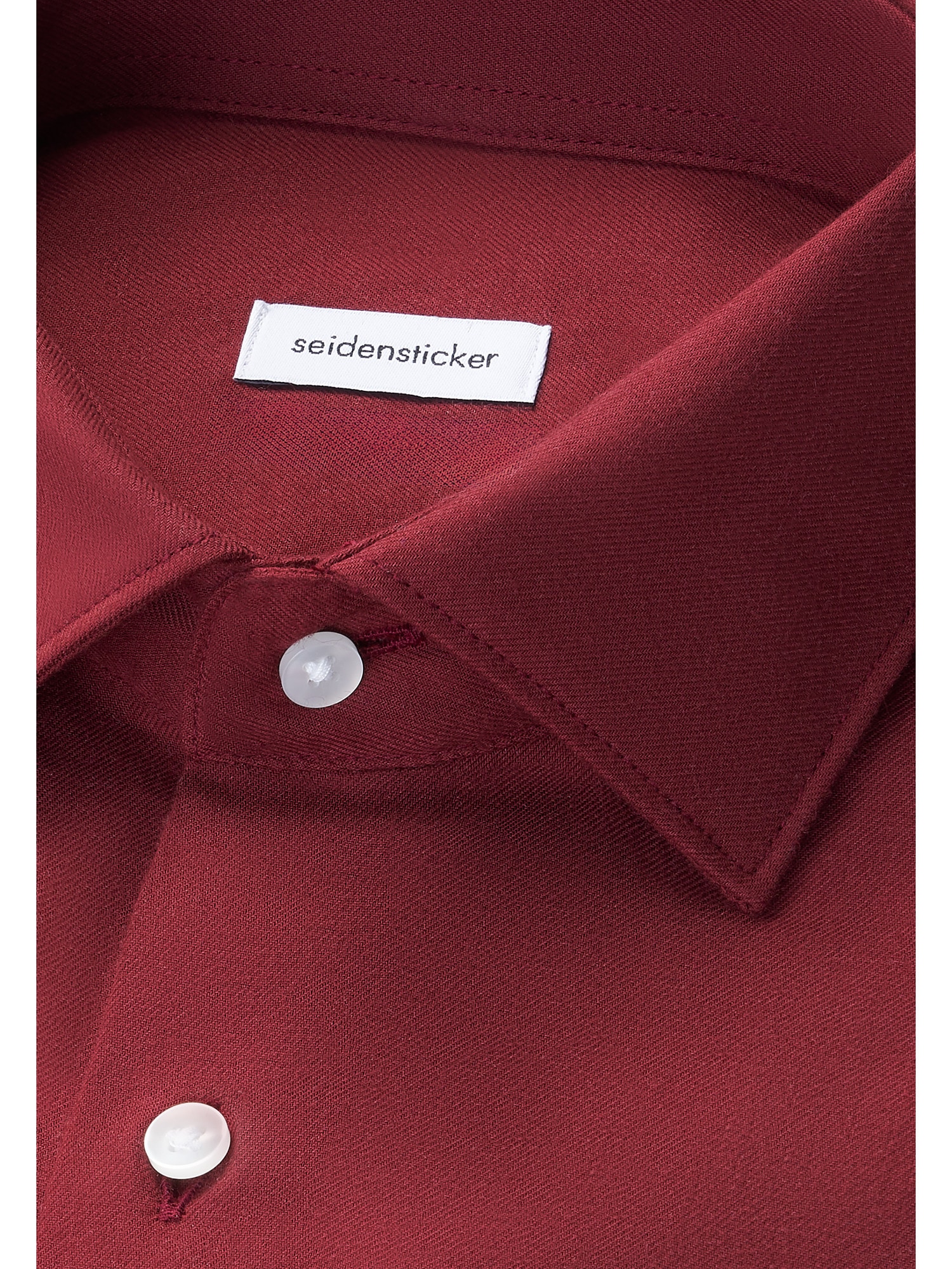seidensticker Flanellhemd »Schwarze Rose«, Regular 1/1 Kentkragen Flanell