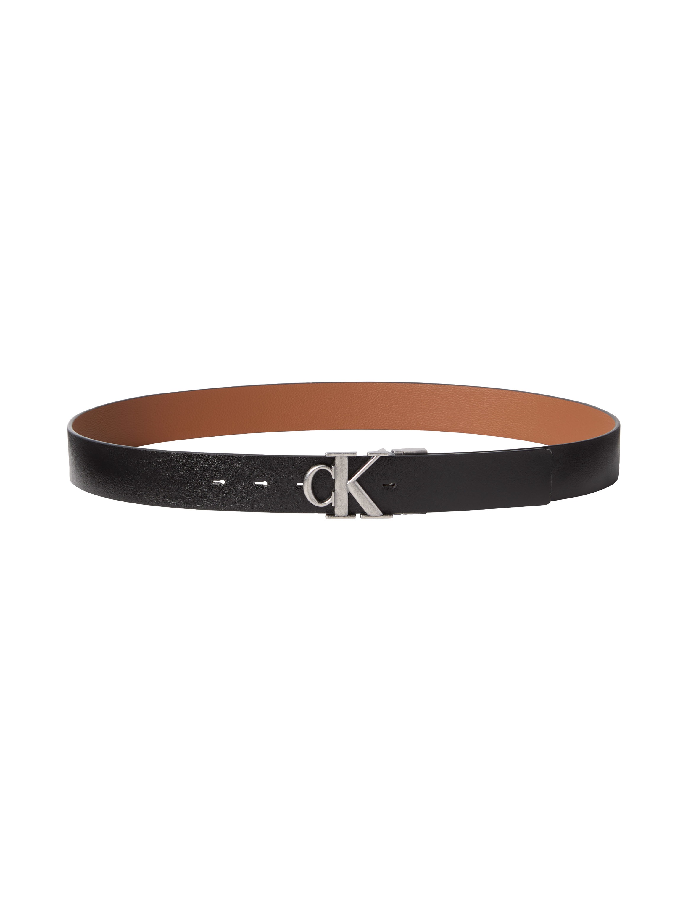Calvin Klein Ledergürtel "CK BUCKLE TUMBLED 35MM ADJ/REV" günstig online kaufen