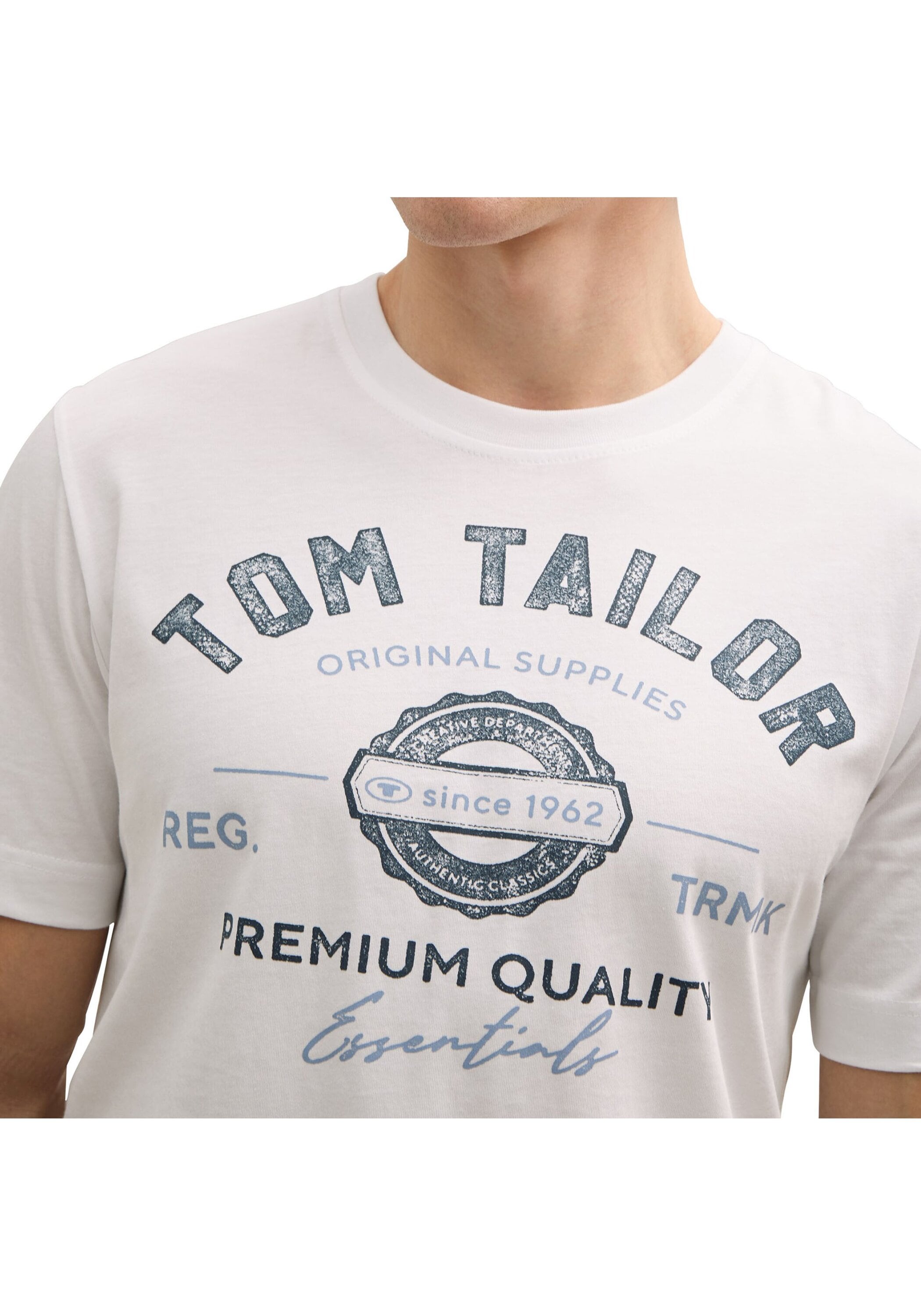 TOM TAILOR T-Shirt »T-Shirt Logo Tee 4er Pack« 4