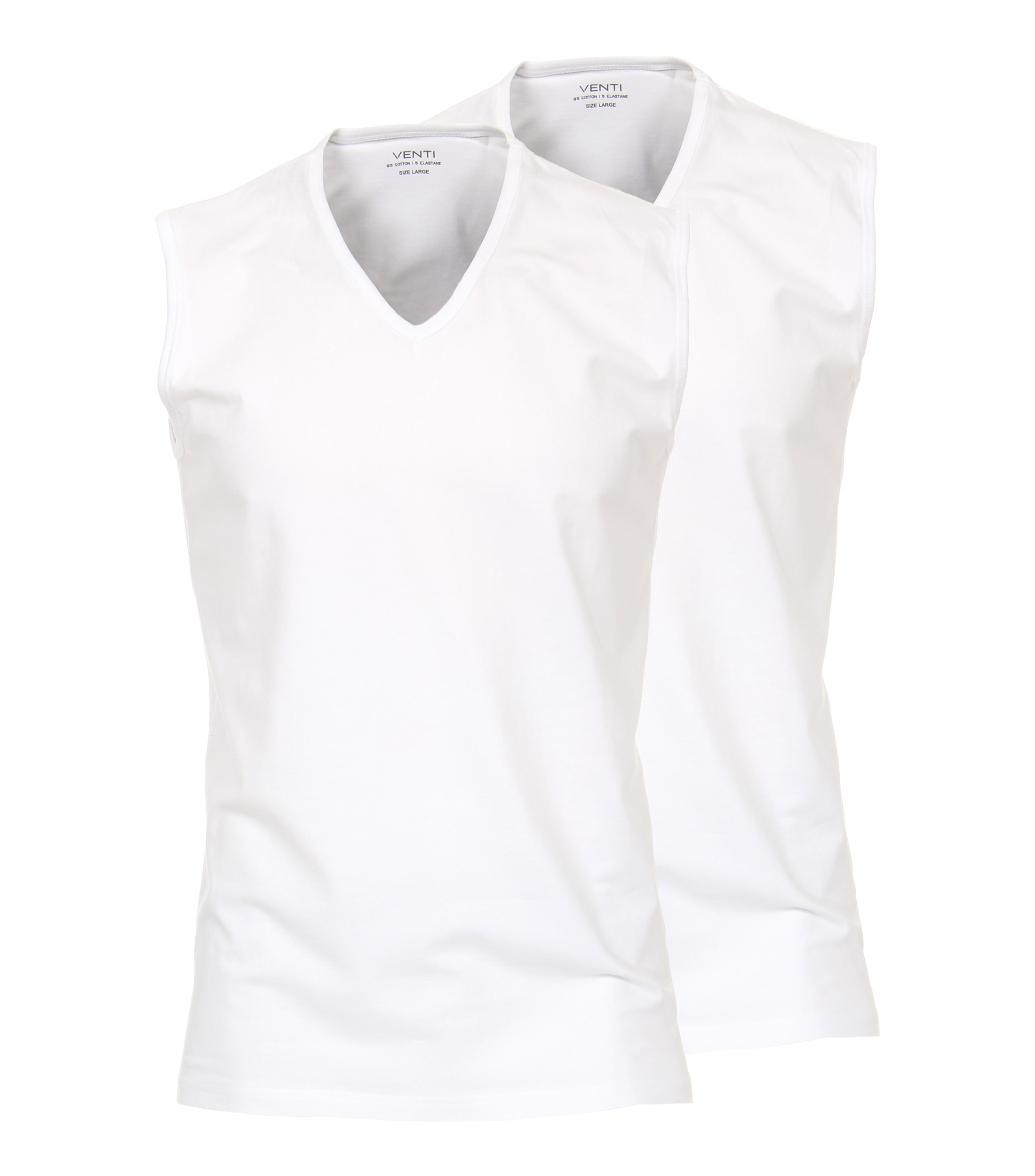 VENTI "VENTI Tanktop im Doppelpack uni"