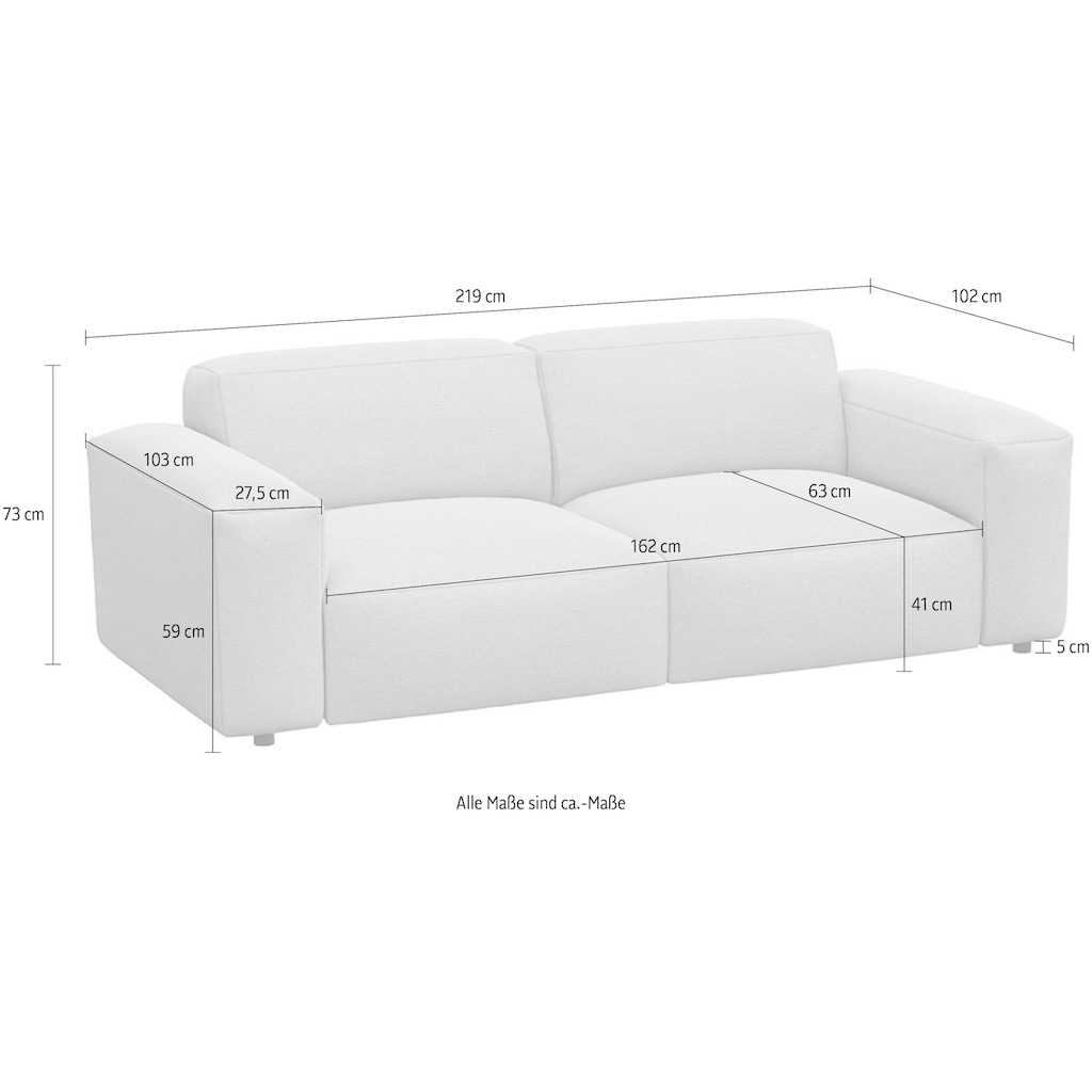 FLEXLUX 2,5-Sitzer »Lucera Sofa«