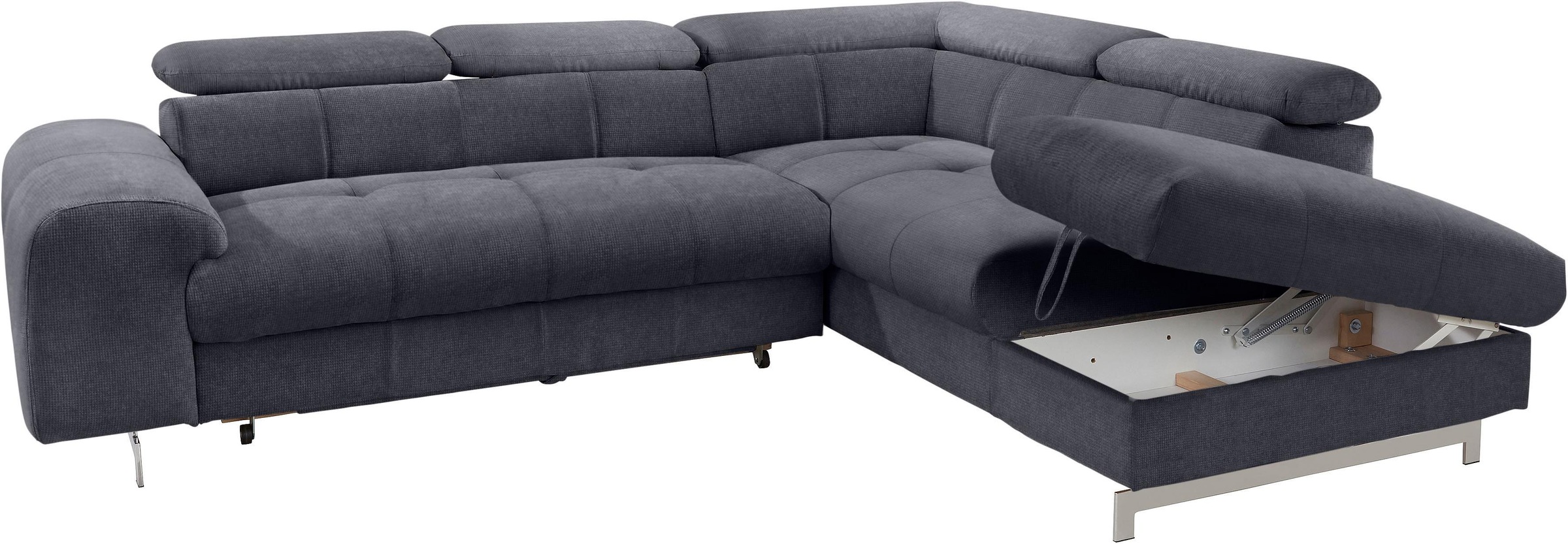 Thumbnail - COTTA Ecksofa "Chef L-Form", mit Kopfteilverstellung, wahlweise mit Bettfunktion & Bettkasten