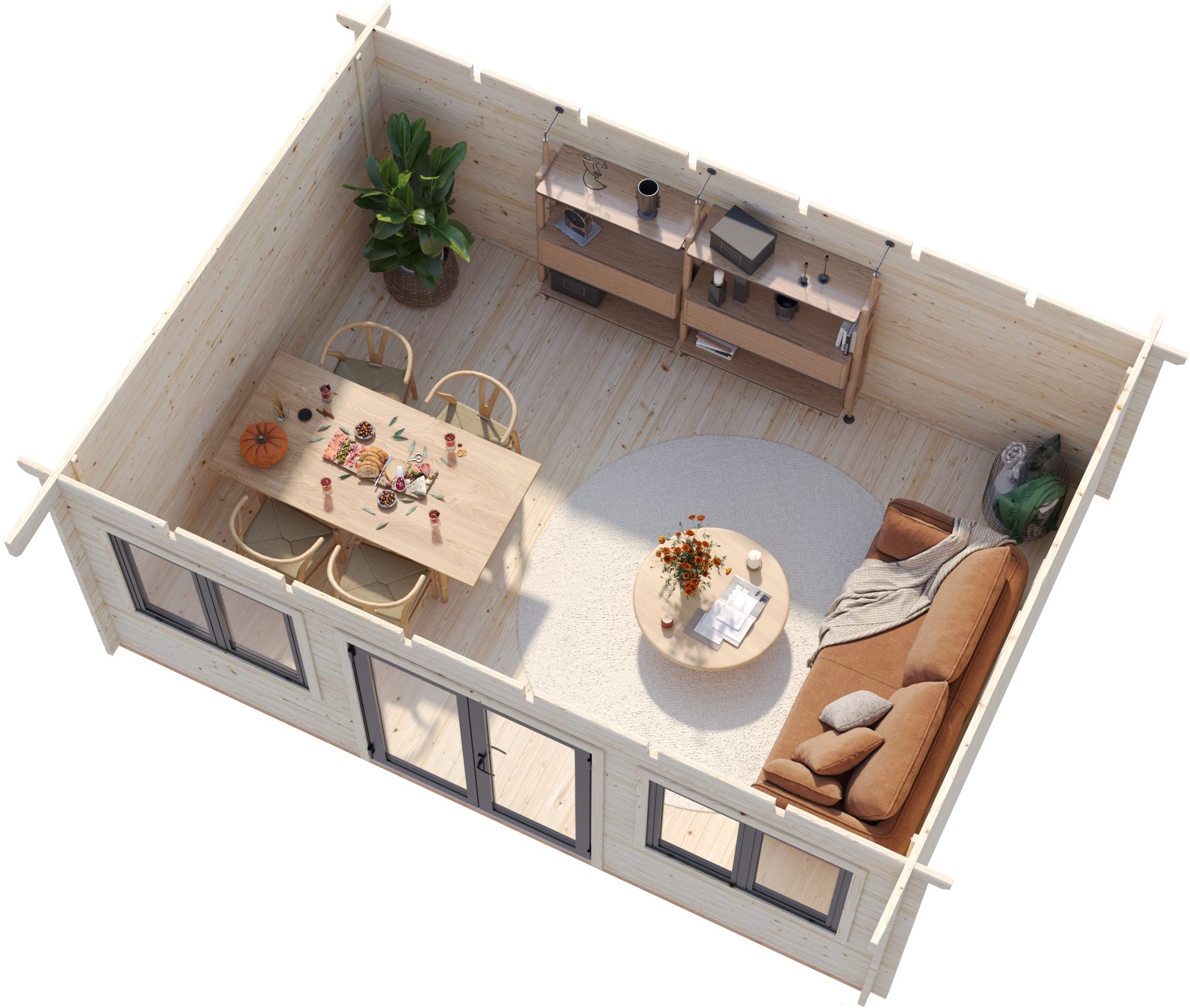 Palmako Gartenhaus »Lisandra 19,4 m²«