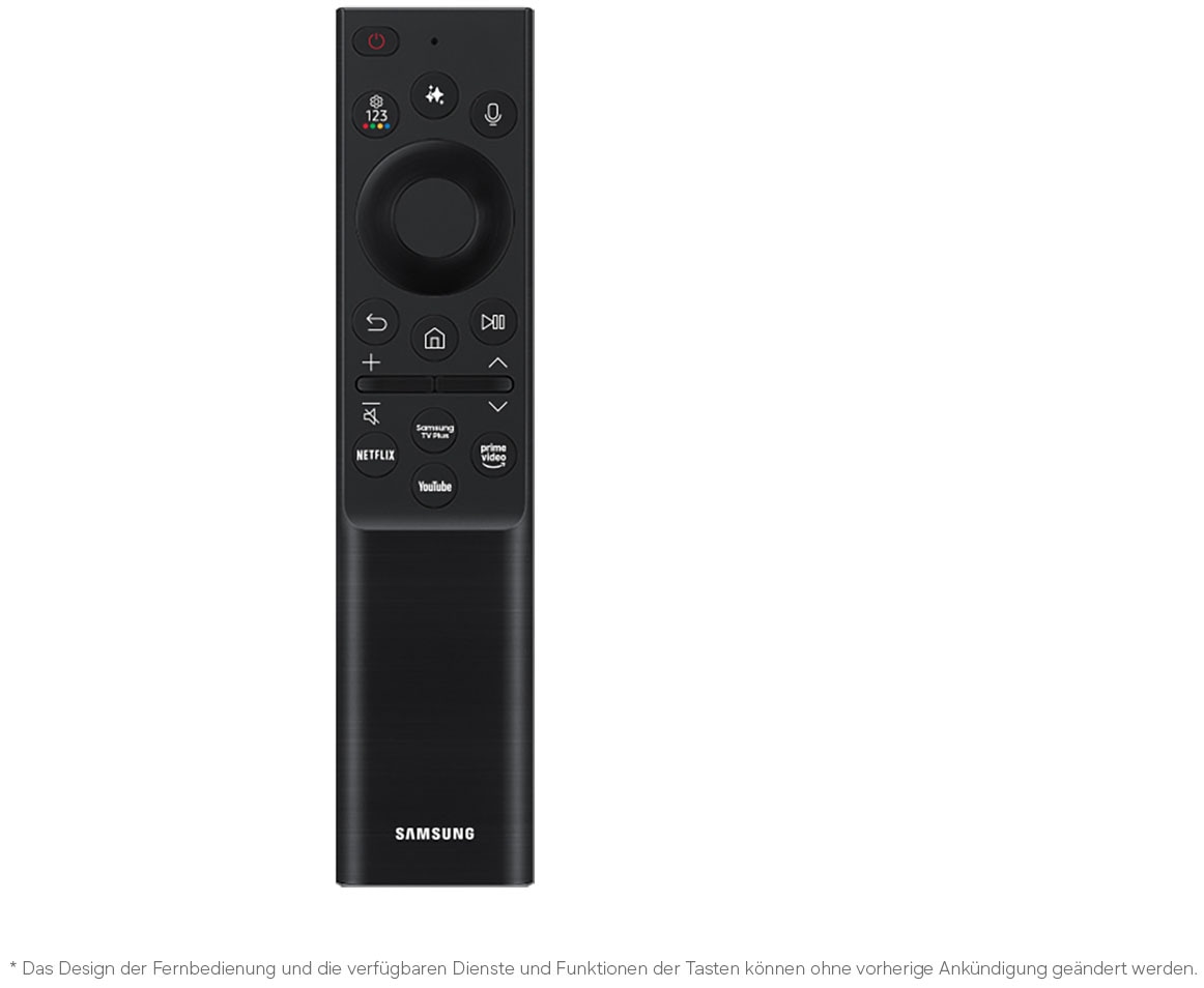 Samsung Mini-LED-Fernseher »GU55M80HAU« 138 cm/55 ″ Smart-TV Mini-LED HDR, Motion Xcelerator 144 Hz, AI Fußballmodus, Dynamik Sound