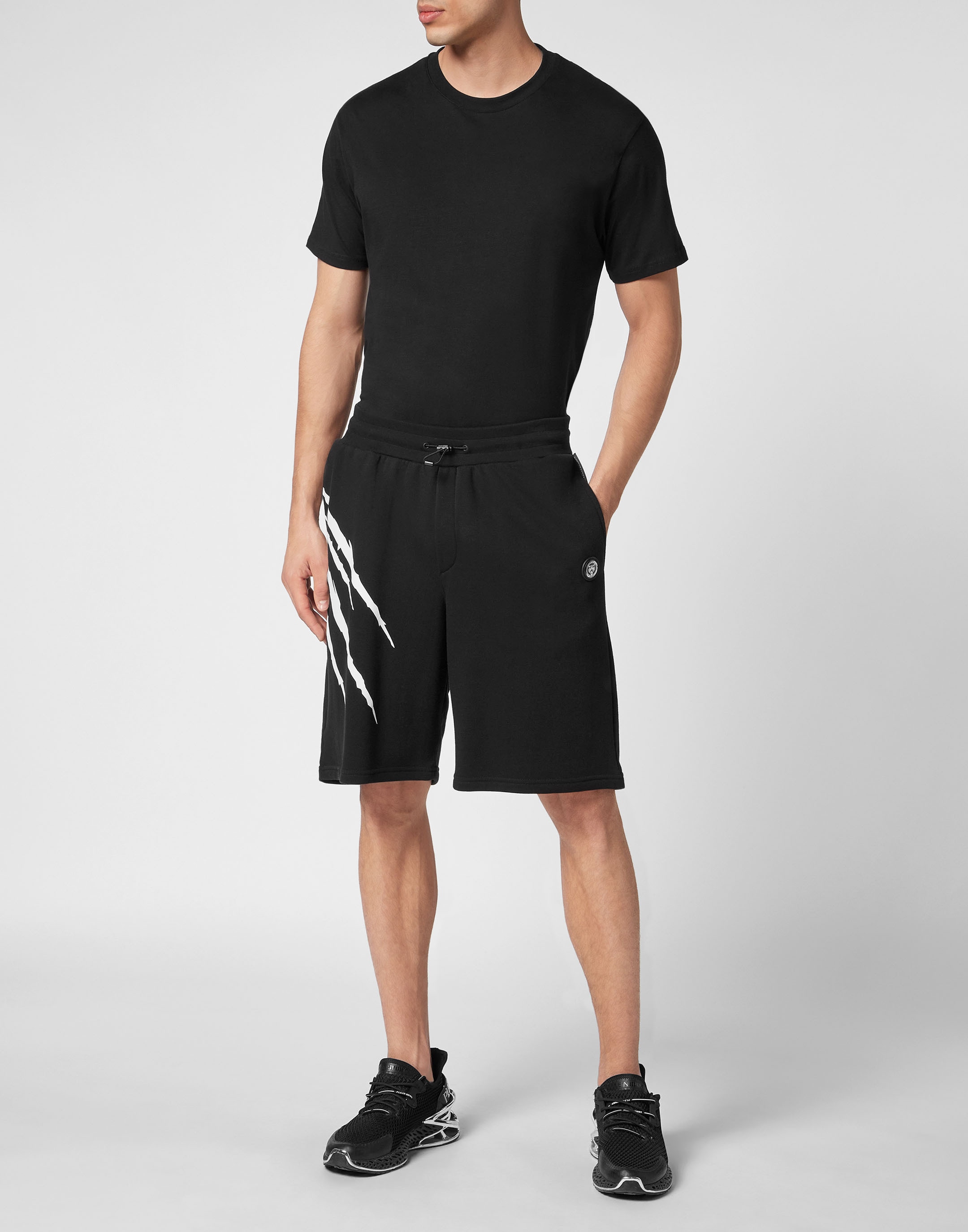 PLEIN SPORT Jogg-Bermudas »Scratch«
